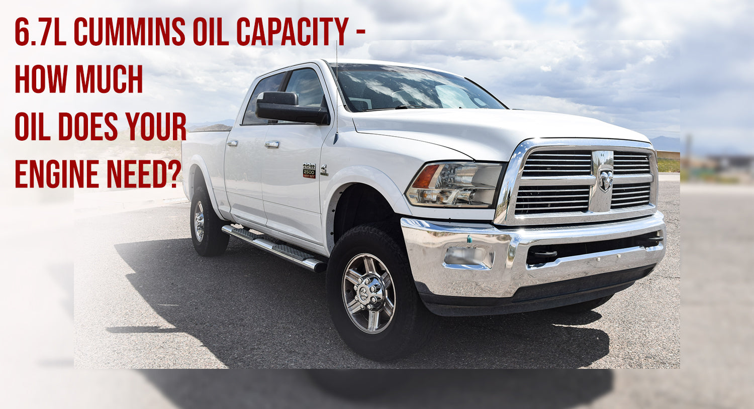 6.7 Cummins Oil Capacity