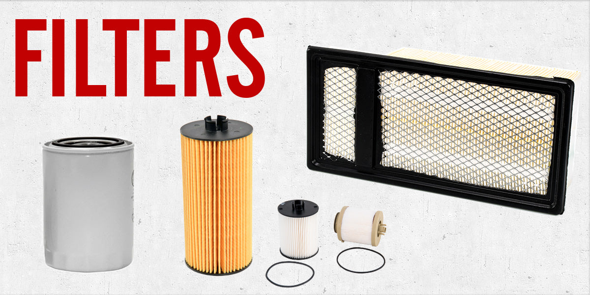 Find your air, oil, and fuel filters here