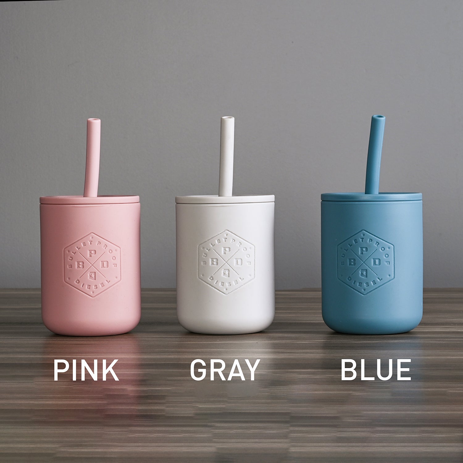 Sippy Cups for kids in Silicone by Bullet Proof Diesel