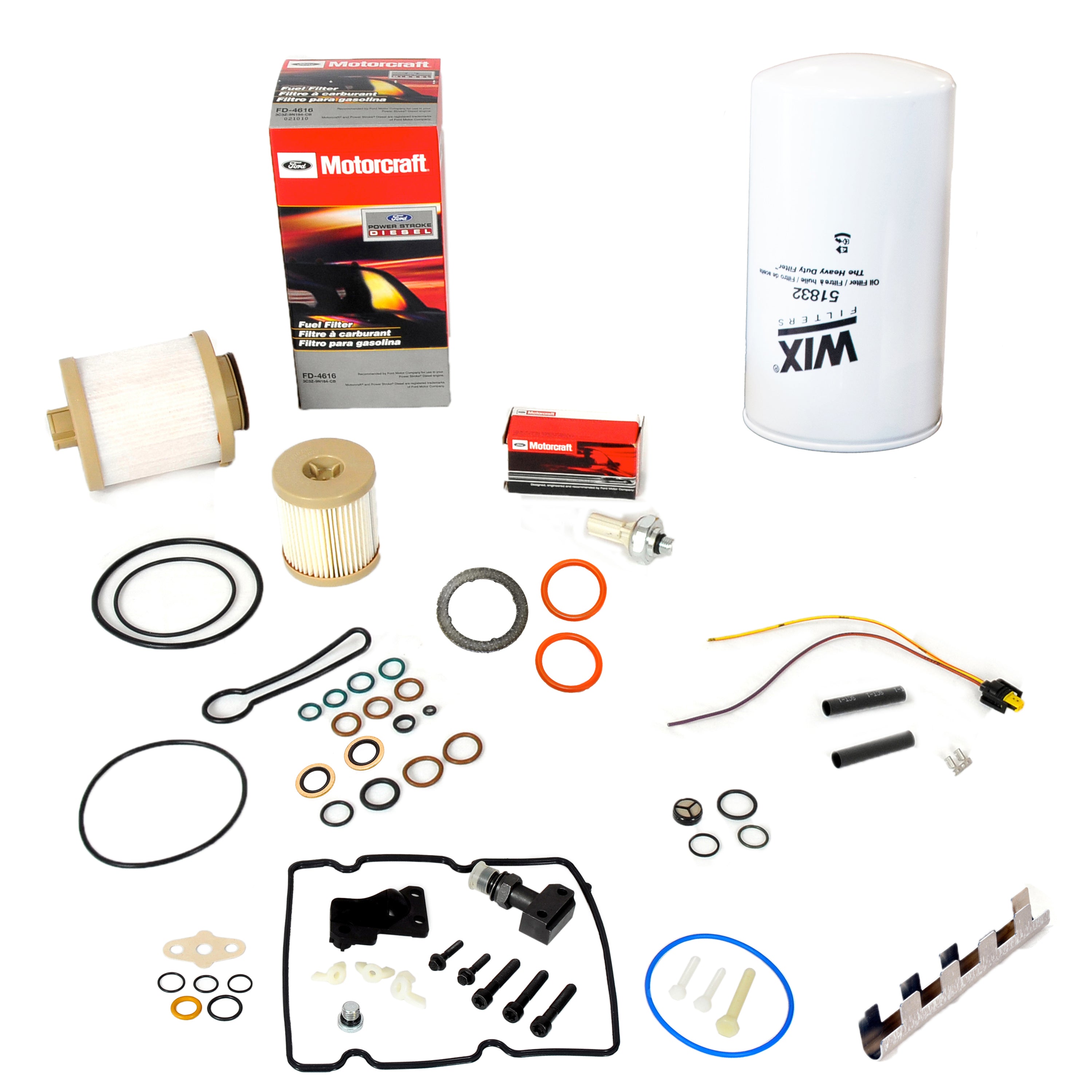 2007 6.0L F-Series, Professional Package - BPD Oil System