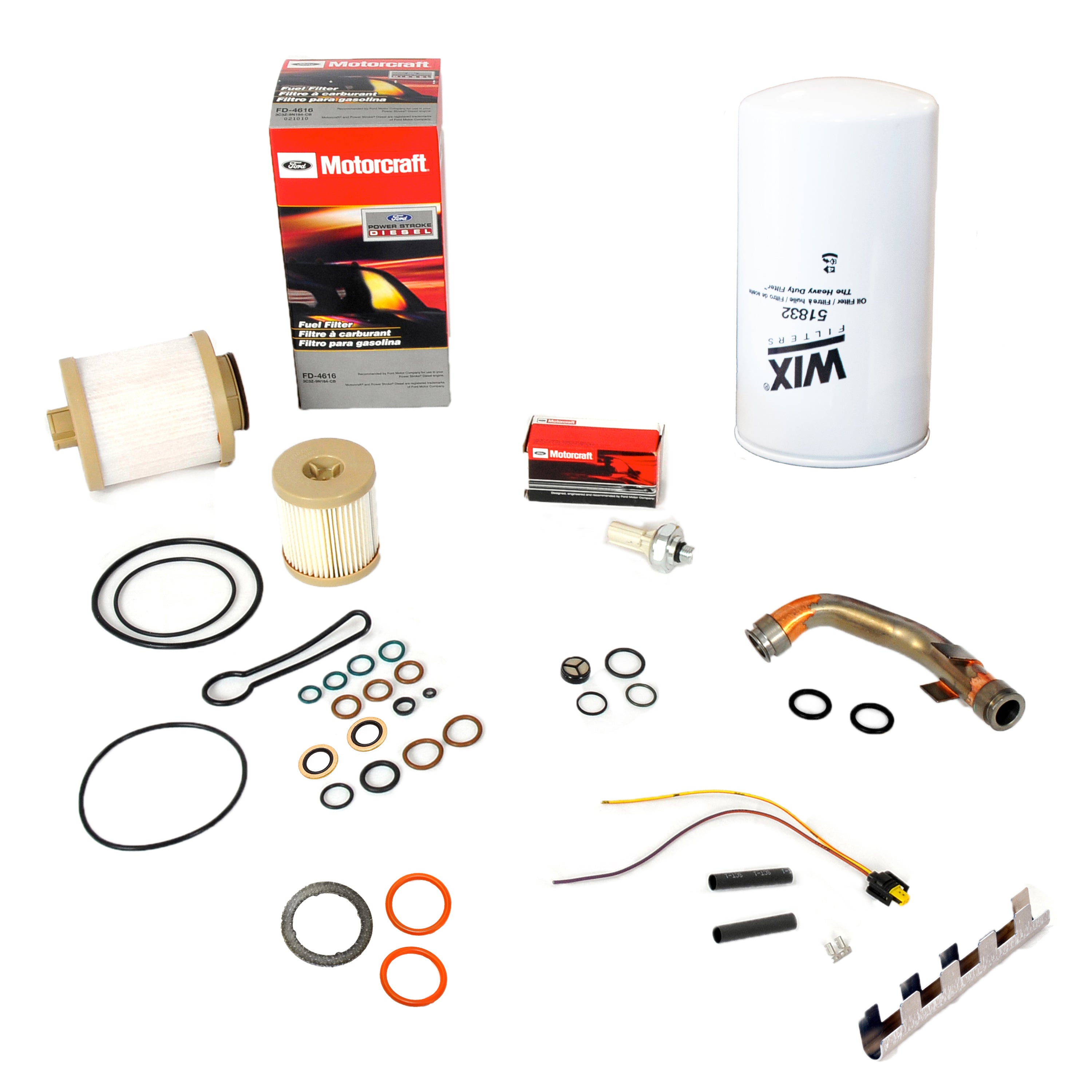 2003-2004 6.0L Van, E-Series, Professional Package - BPD Oil System