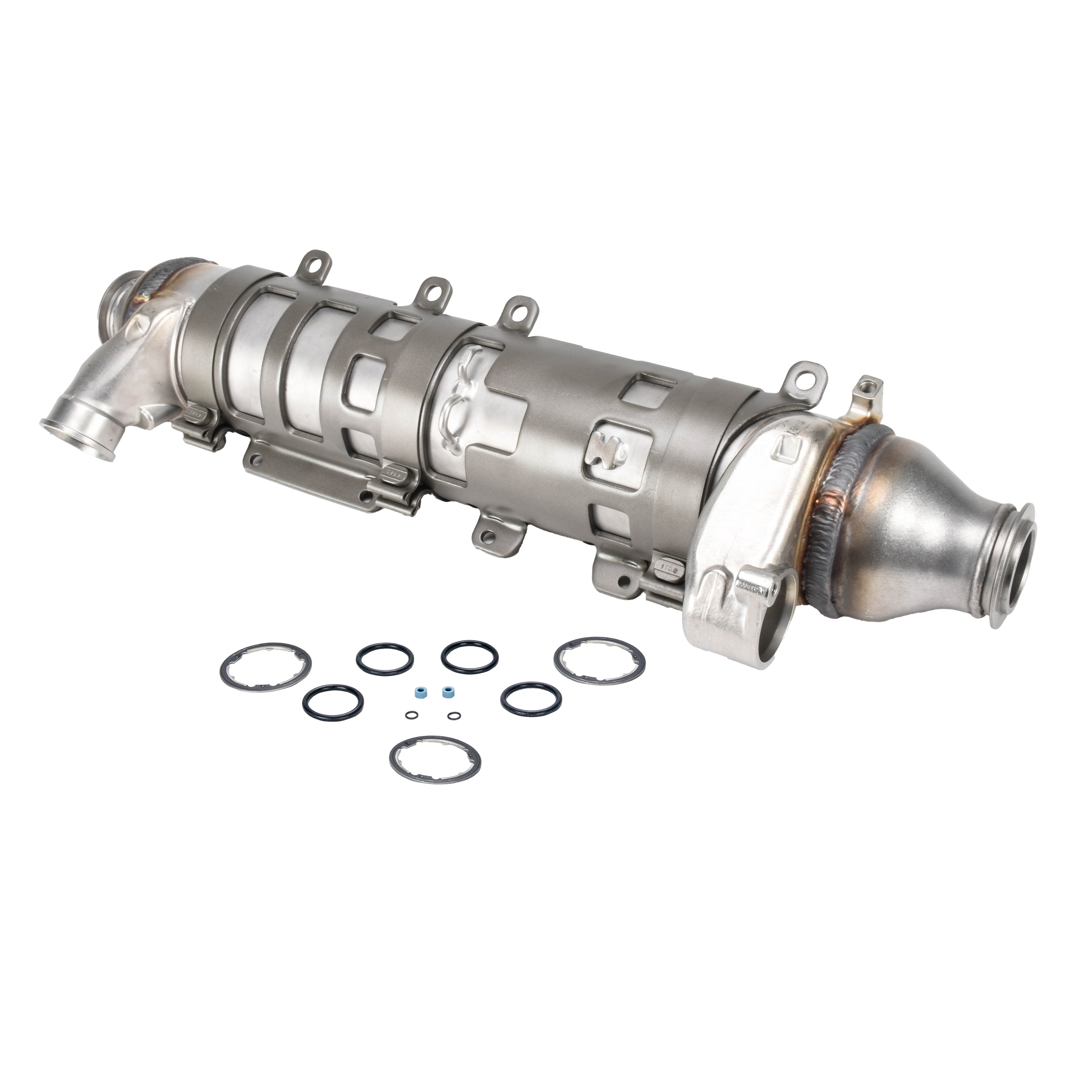 Cummins EGR Cooler X-15 & ISX-15 / Round Body - Long End Flange