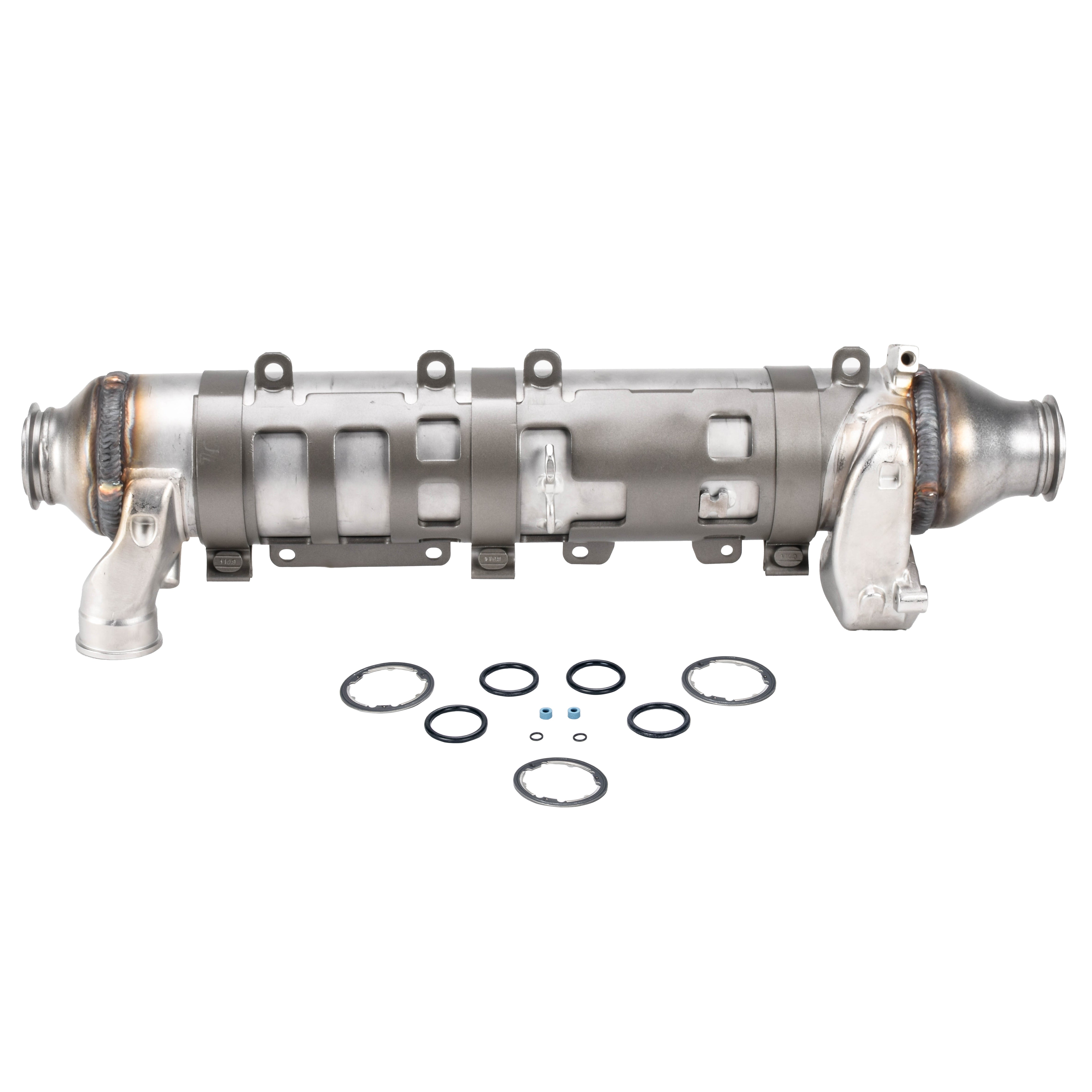 Cummins EGR Cooler X-15 & ISX-15 / Round Body - Long End Flange