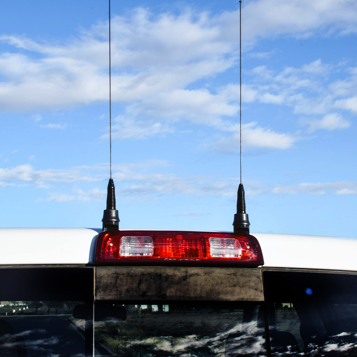 Third Brake Light Dual Antenna Mount - 2009 - 2018 RAM 1500 Trucks
