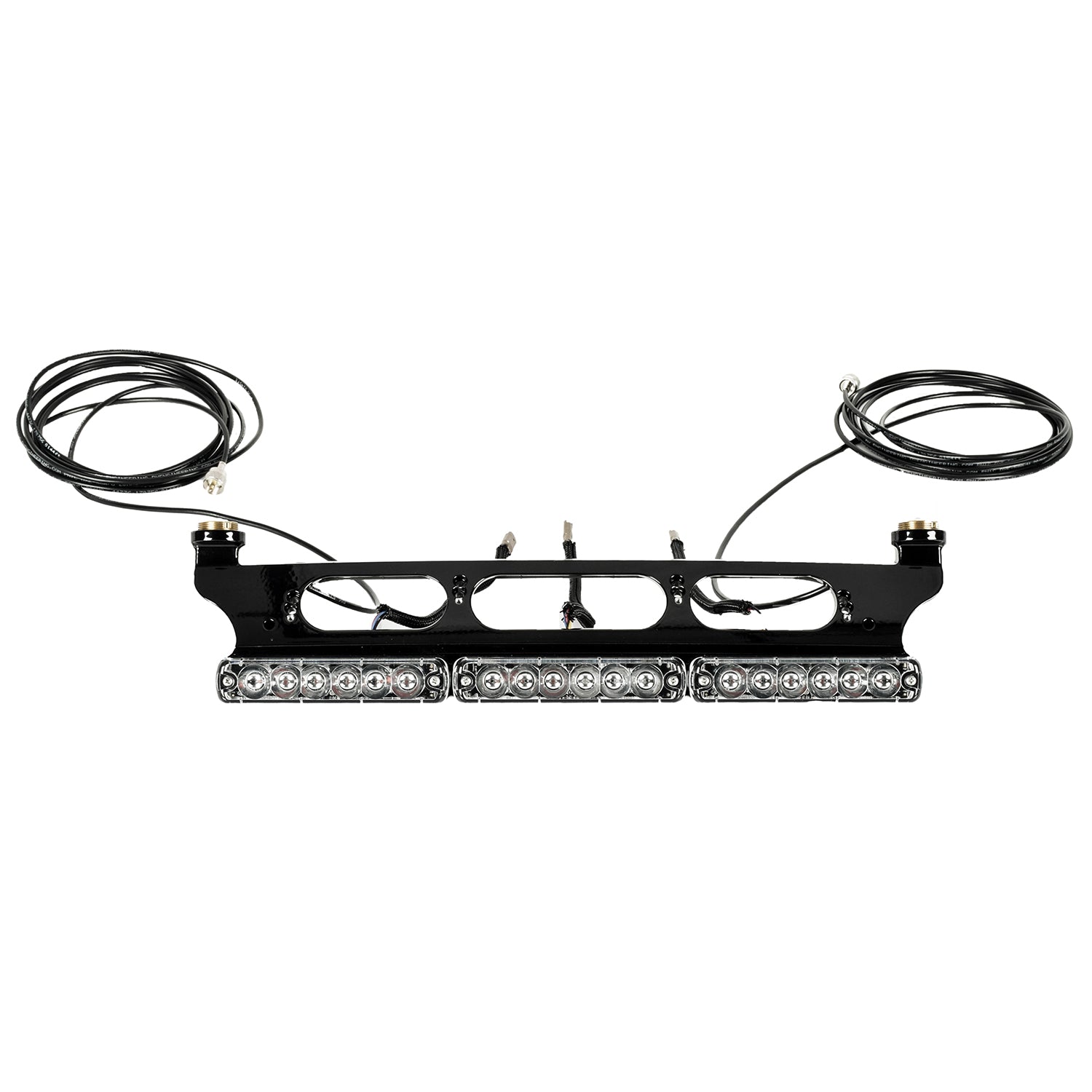 Third Brake Light DUAL Antenna Mount - 2015-2025 Ford F150 - With Tomar LED Lights