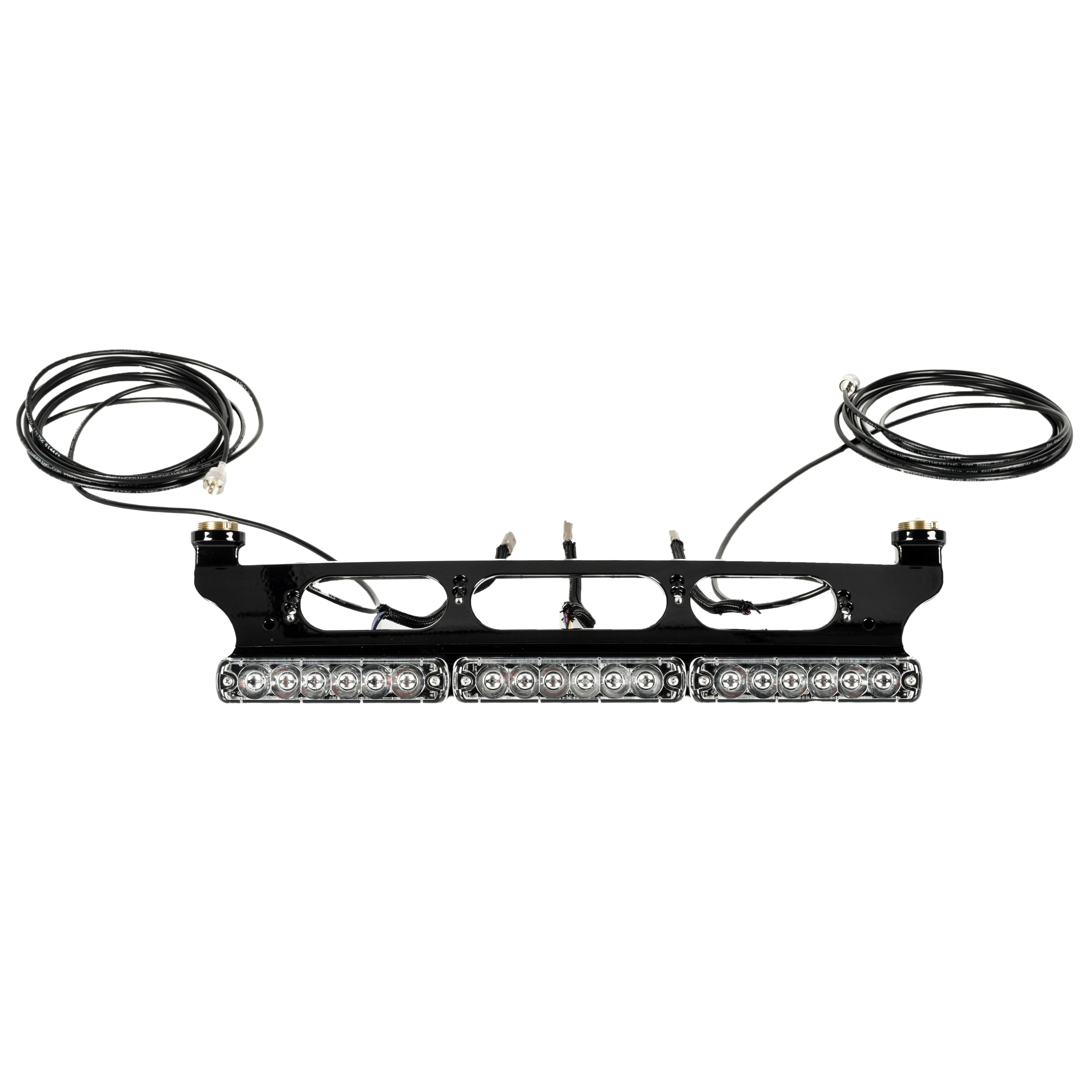 Third Brake Light DUAL Antenna Mount - 2017-2025 Ford Raptor - With Tomar LED Lights