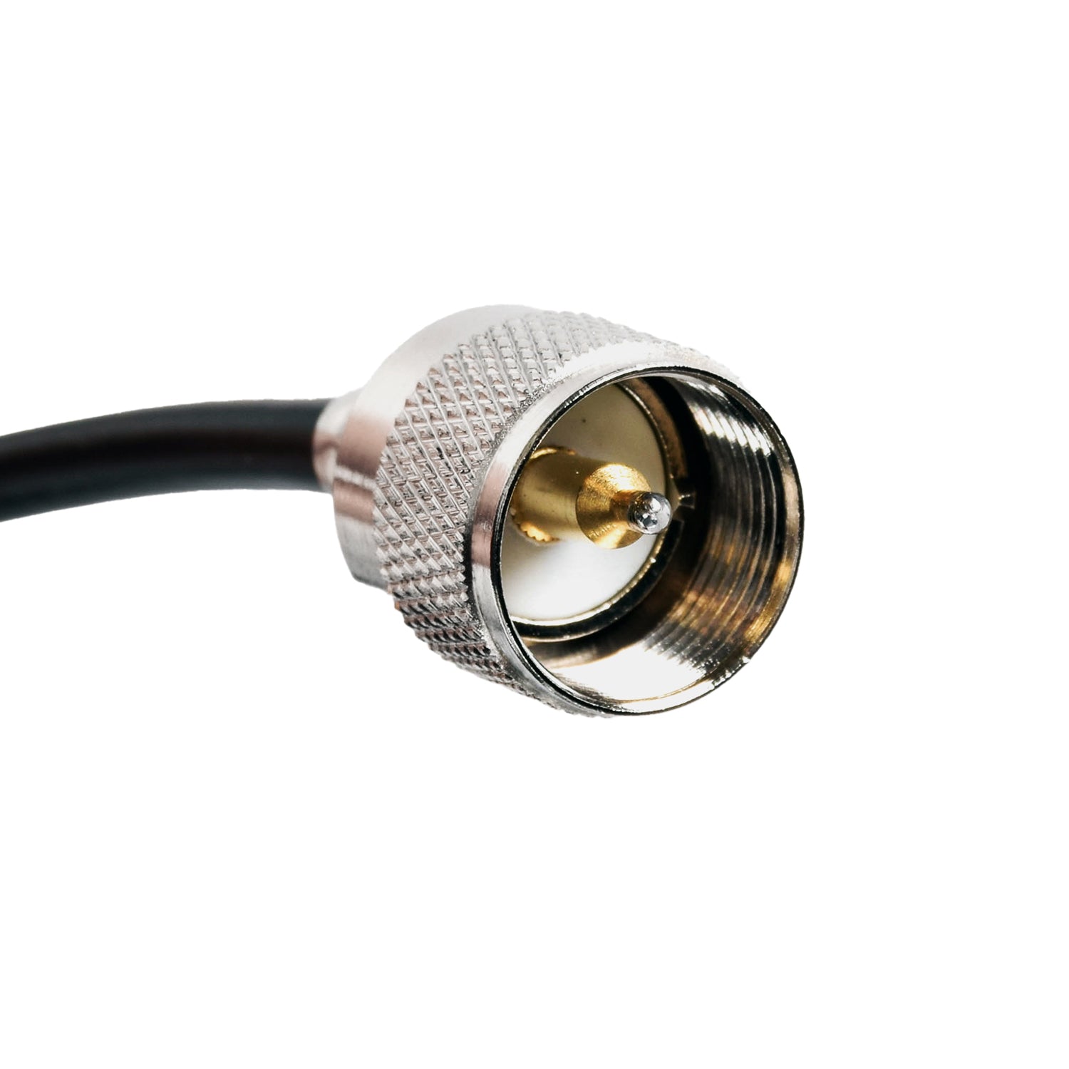 Third Brake Light Antenna Mount - 2017-2025 Ford Super Duty - With Tomar LED Lights