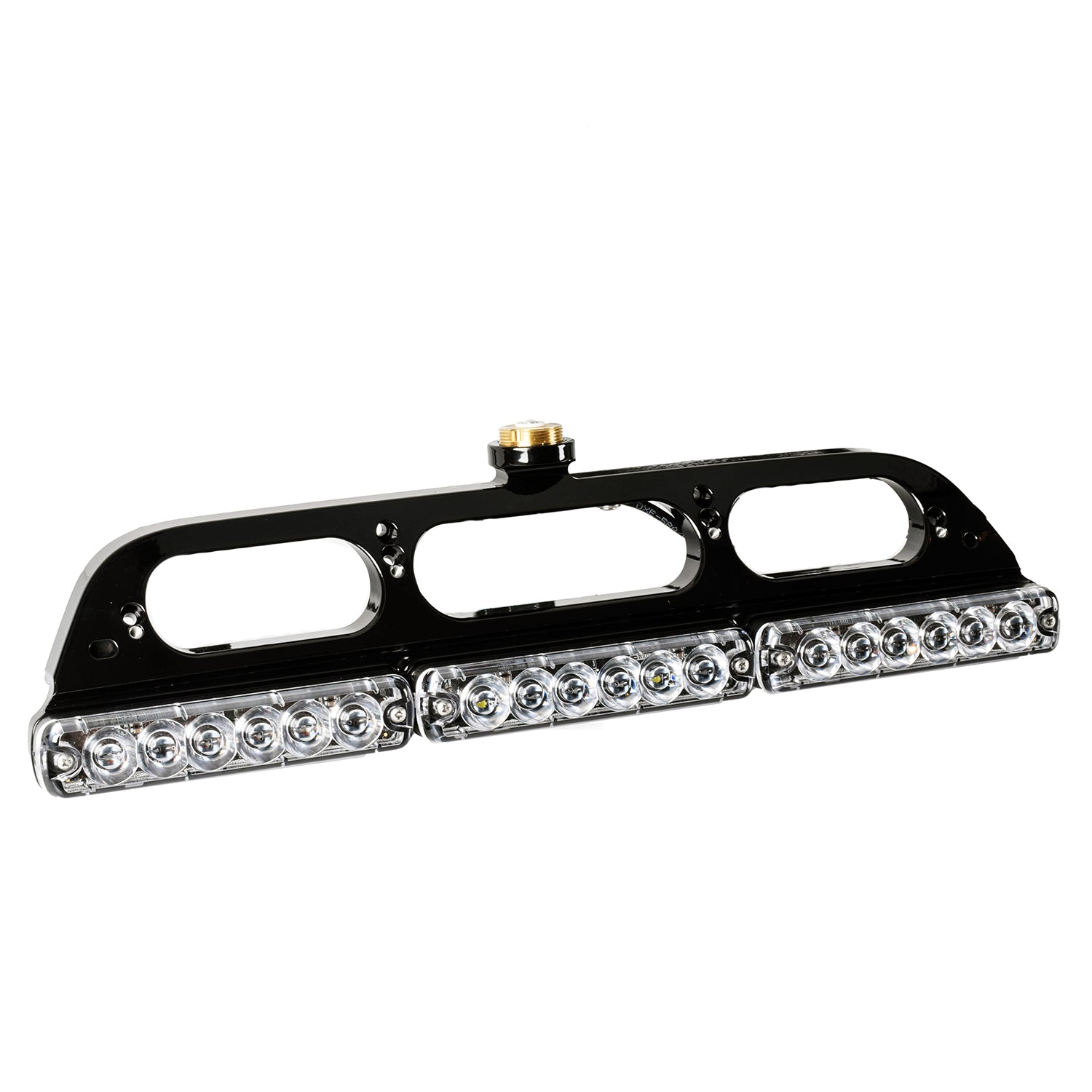 Third Brake Light Antenna Mount - 2015-2025 Ford F150 - With Tomar LED Lights