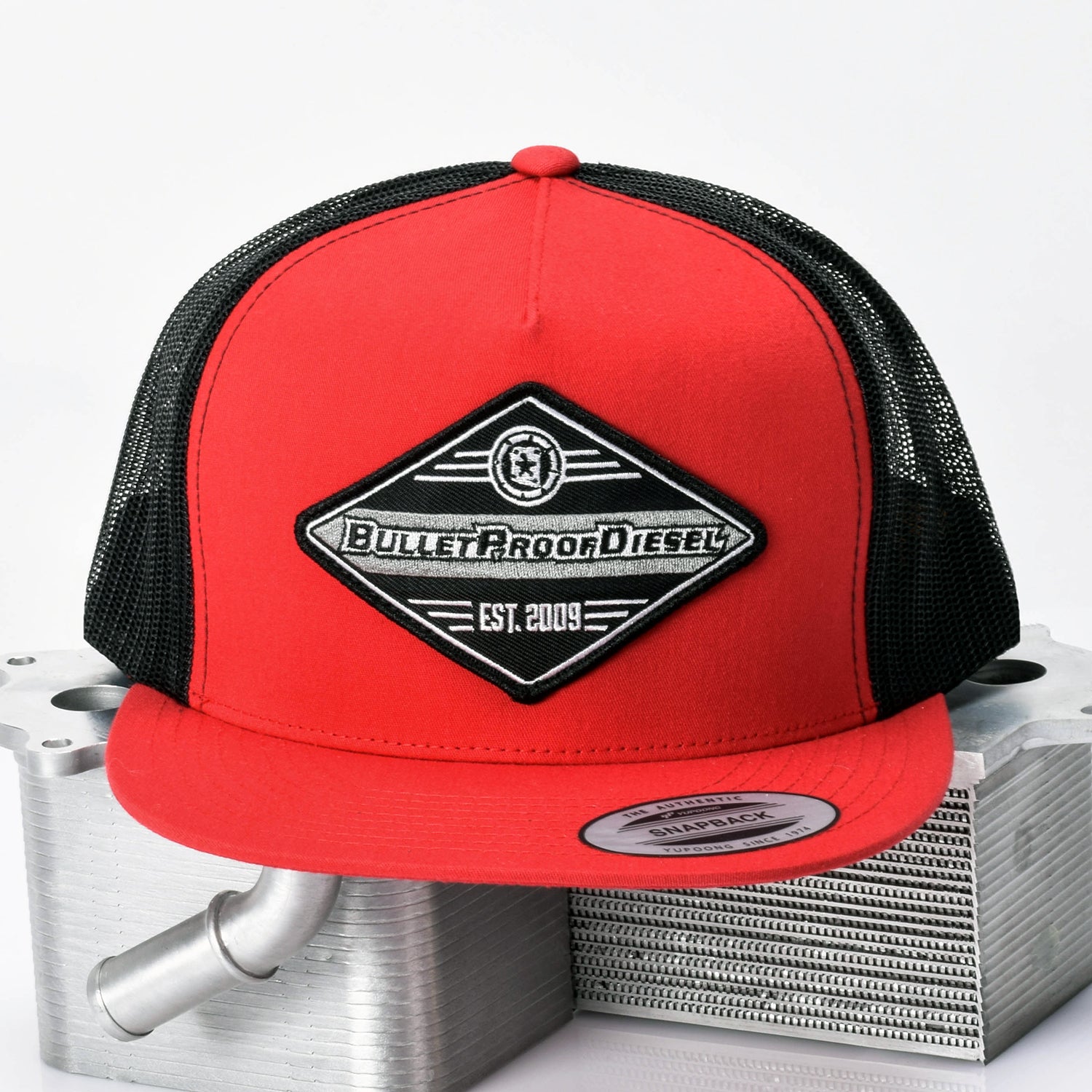 BulletProofDiesel Snapback Hat - Flatbill - Diamond