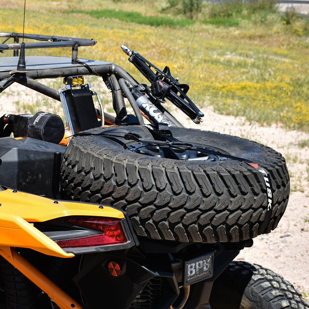Bullet Proof Baja Can-Am Tire Mount and Oil Cooler