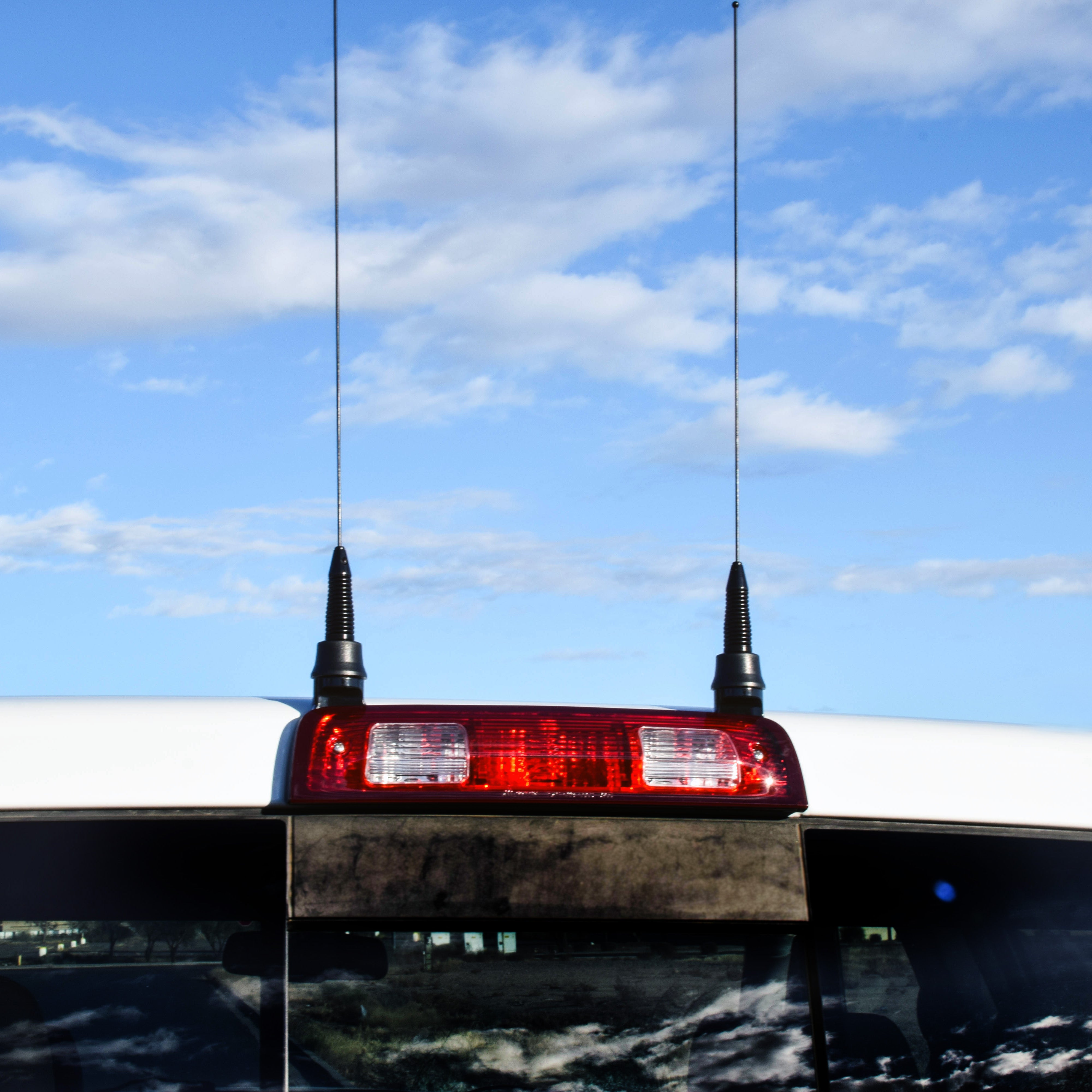 Third Brake Light DUAL Antenna Mount 2010-2024 RAM 2500/3500/4500