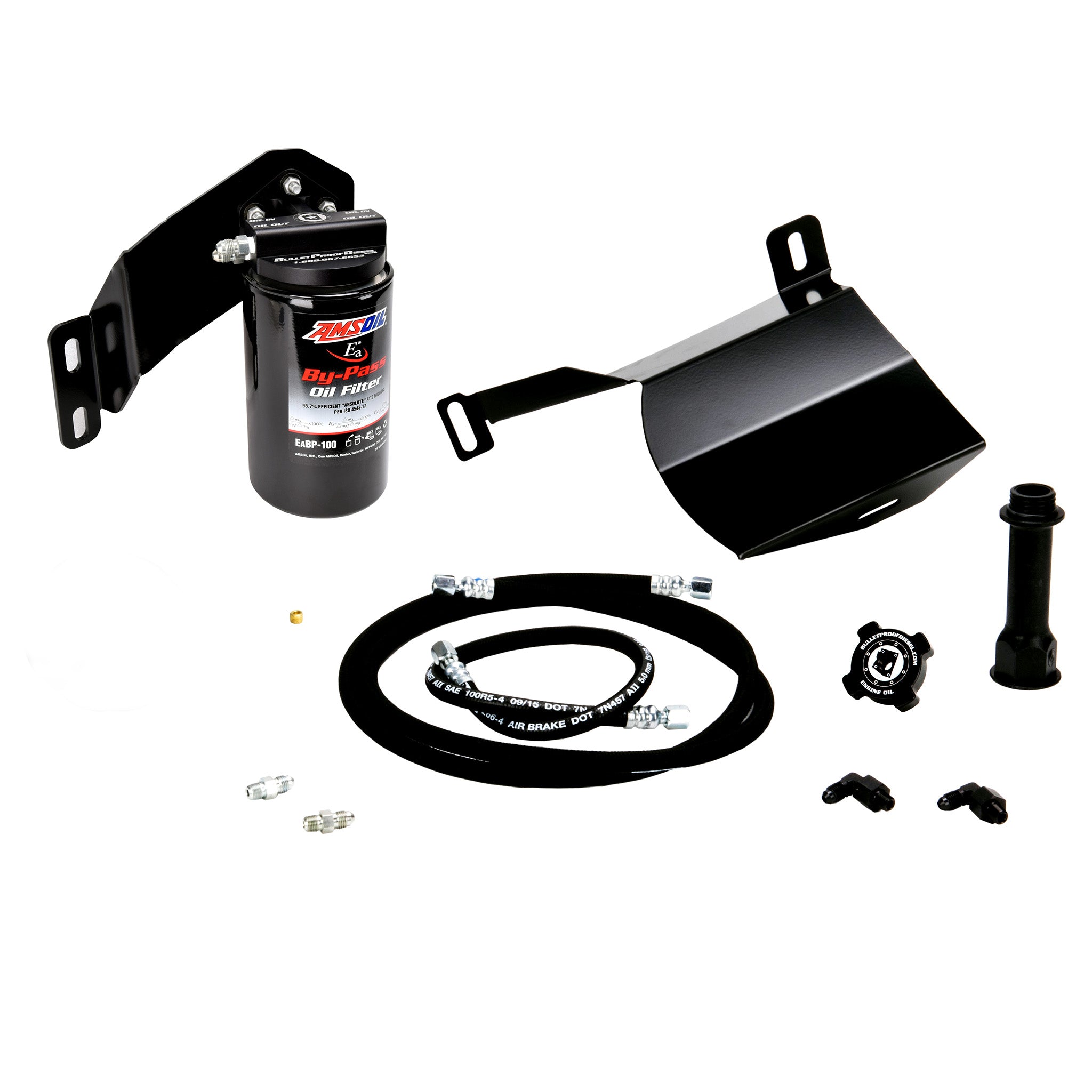 Bypass Oil Filter Assembly, Ford 6.0L Diesel, 2003 and 2004 F-Series