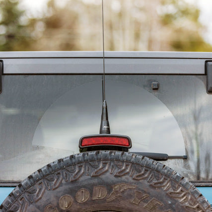 Third Brake Light Antenna Mount - 2021-2025 Ford Bronco With 37" Tire