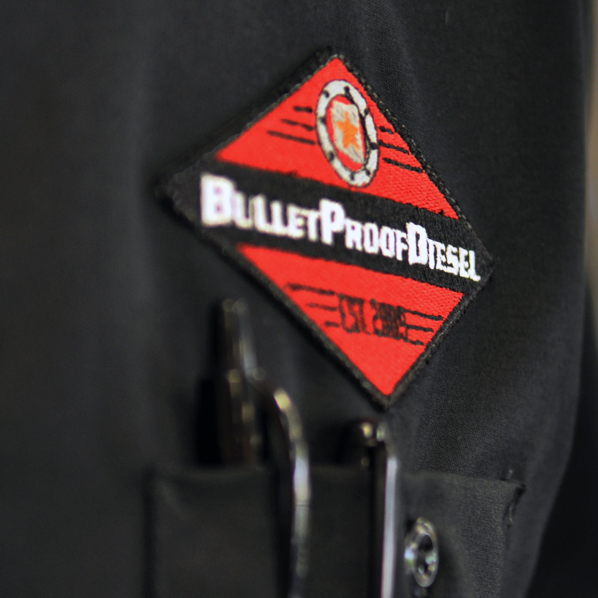 Bullet Proof Diesel Work Shirt - Red Kap, Black