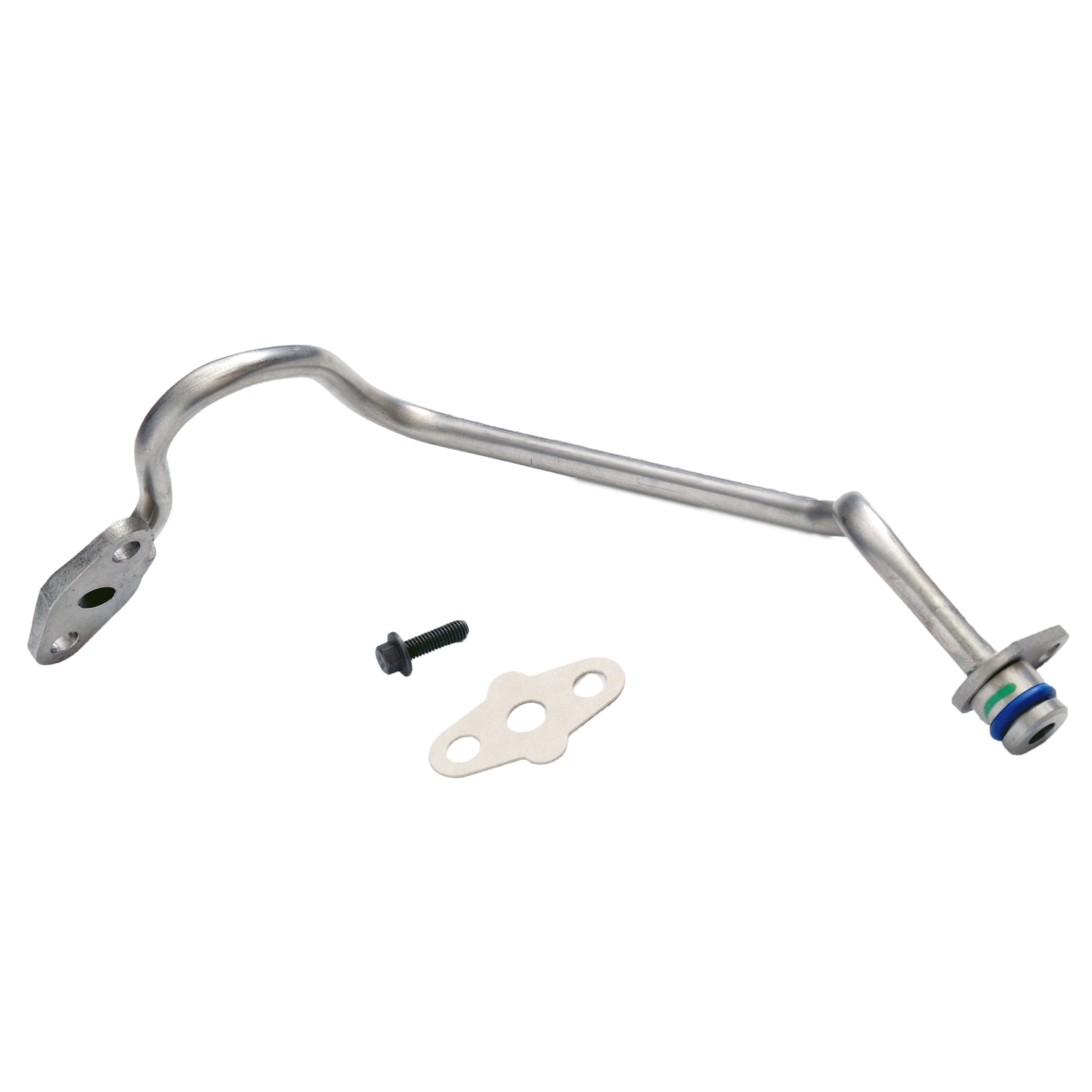Turbo Oil Feed Tube, Ford 6.0L Diesel, 3C3Z-9T516-A