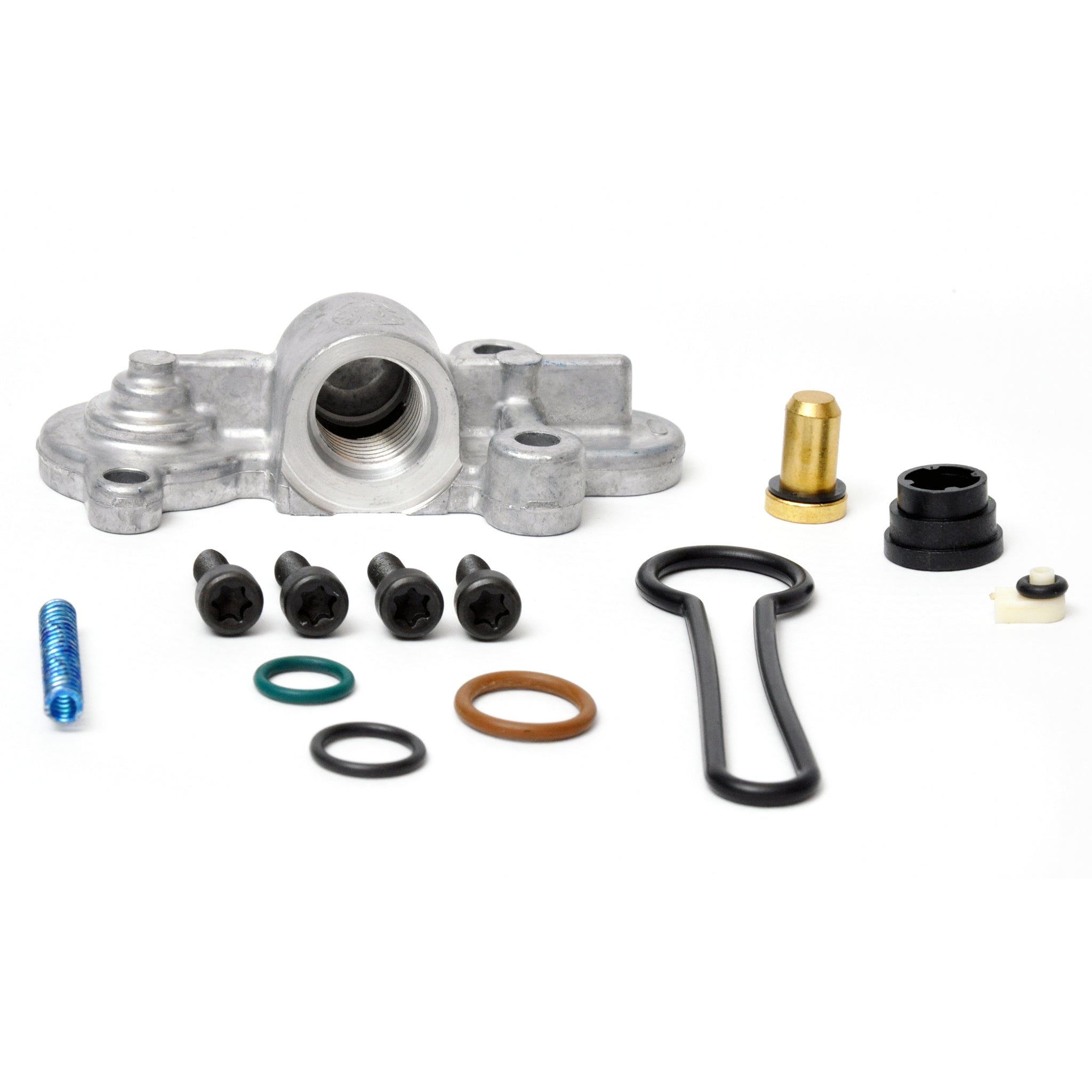 Ford 6.0L OEM 3C3Z-9T517-AG Fuel Pressure Regulator Kit w/ Upgraded Blue Spring