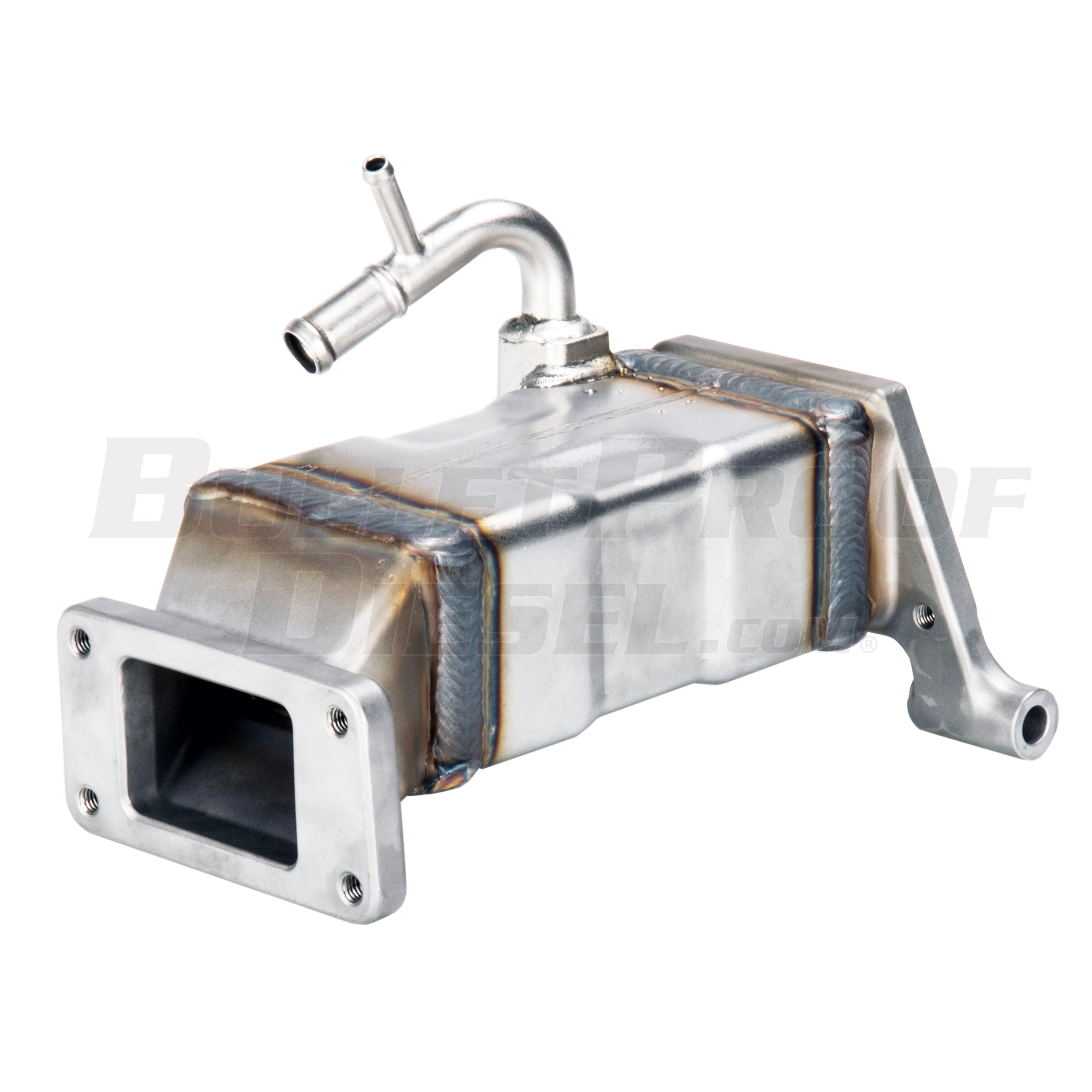 BulletProof EGR Cooler, Duramax LML - Rear