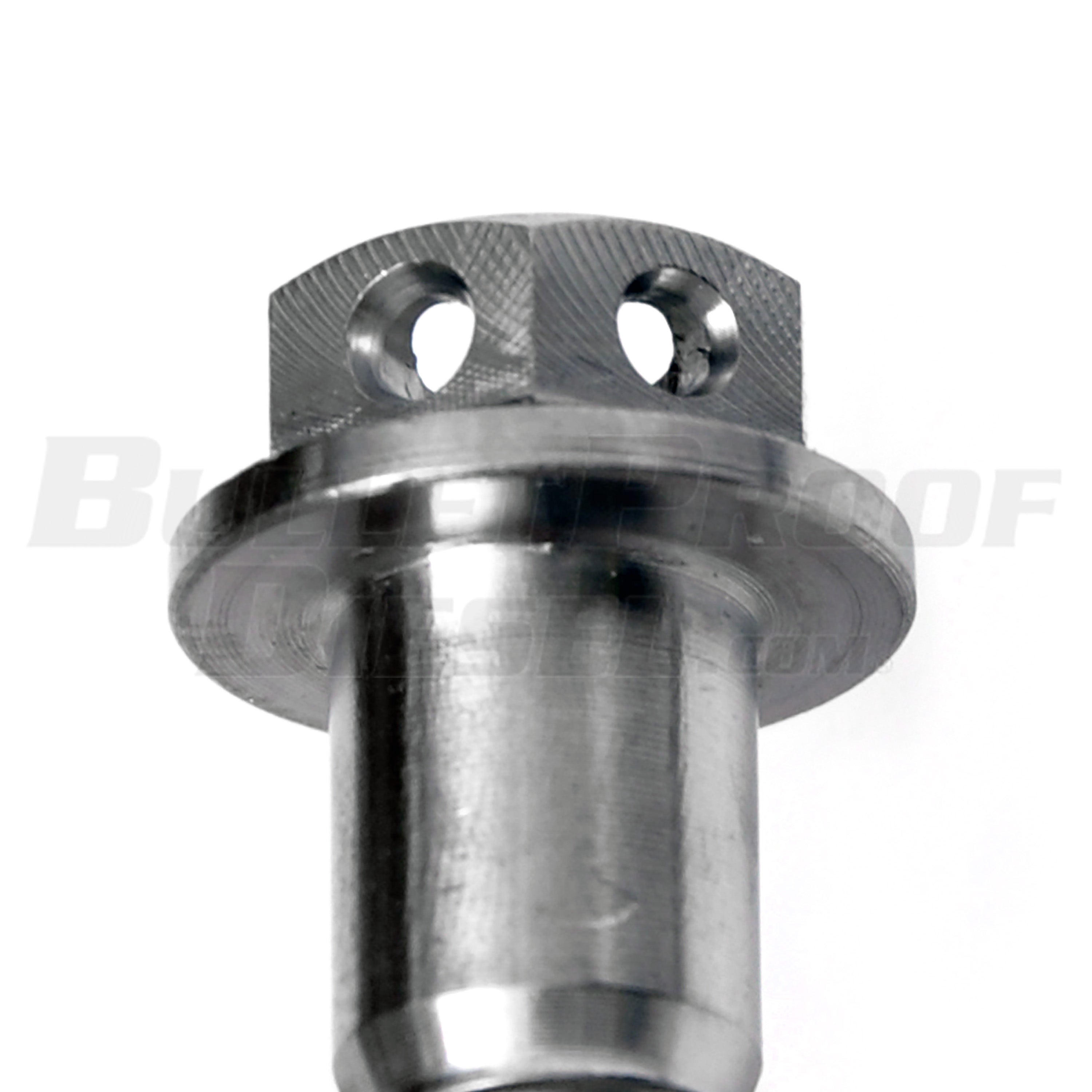 Titanium Exhaust Manifold Bolts, Cross-Drilled, Ford 6.0L, Pack of 16