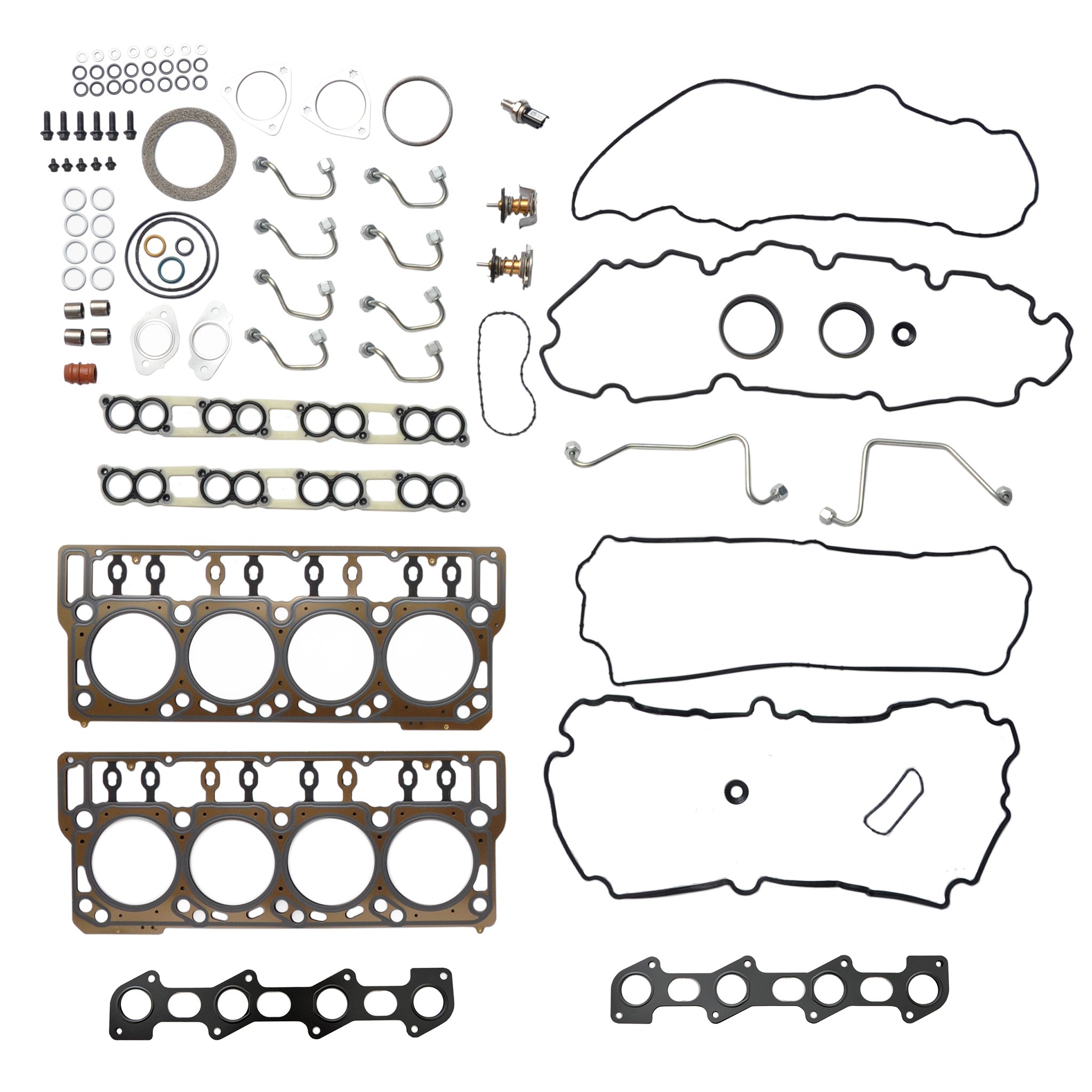 Head Gasket Install Kit Ford 6.4L, NO ARP Studs