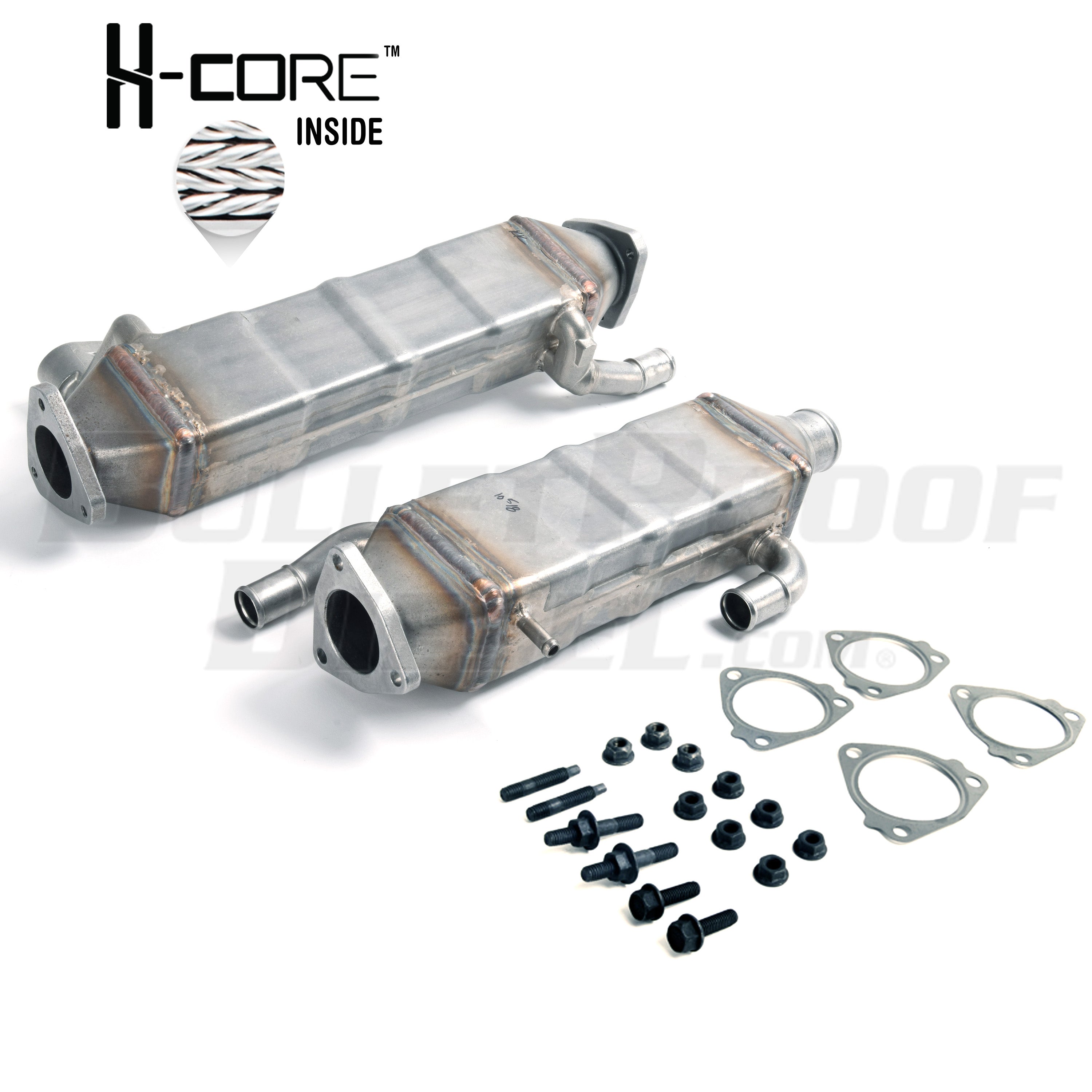 BulletProof EGR Cooler Complete Kit, International MaxxForce DT, 9 and 10