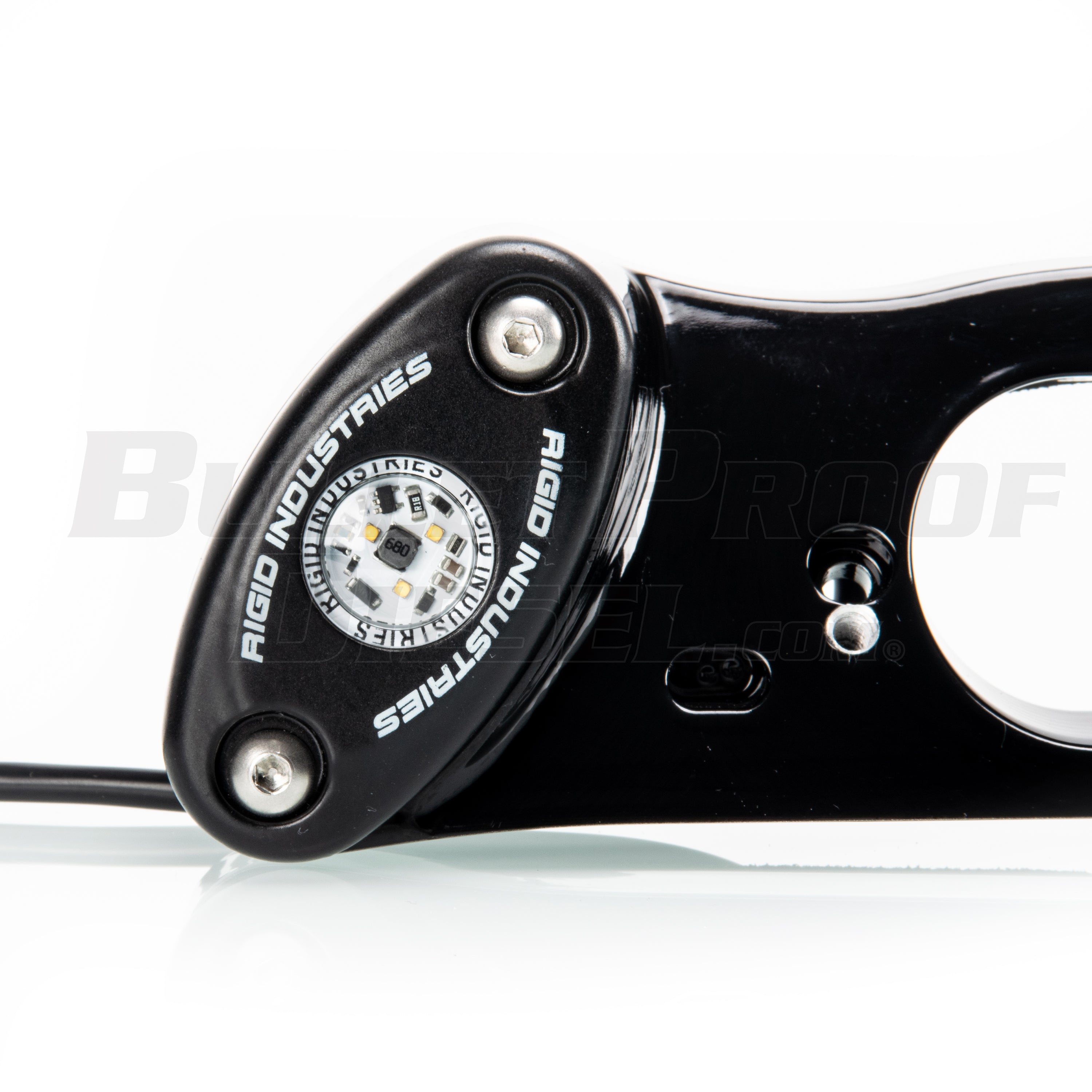 Third Brake Light Antenna Mount - With Rigid LEDs - 2015-2025 Ford F-150