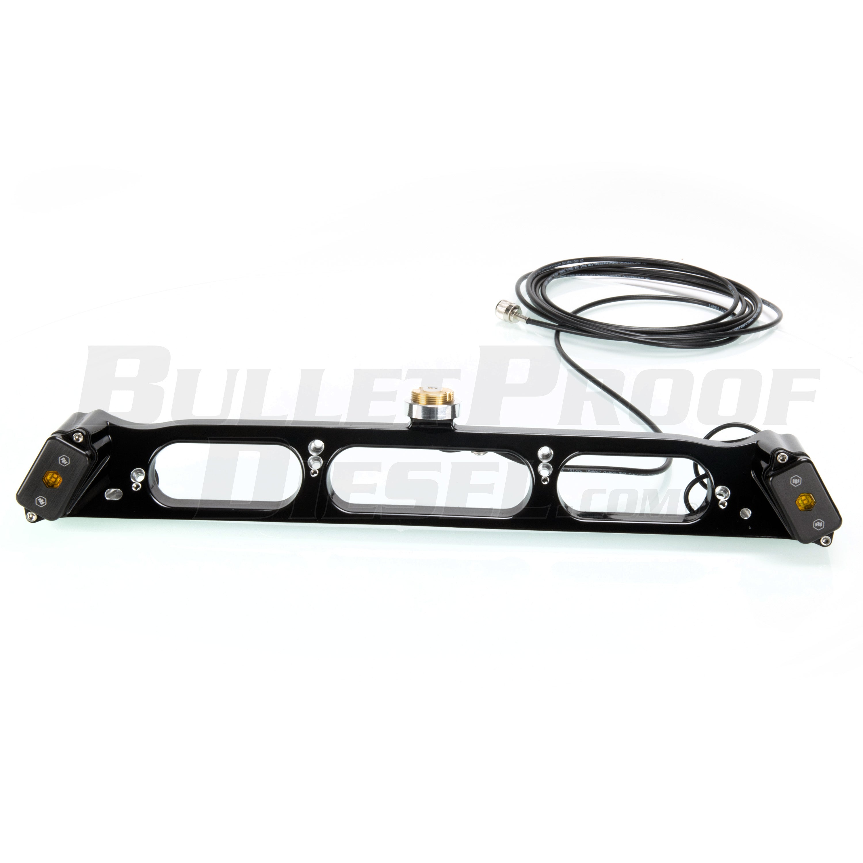 Third Brake Light Antenna Mount - With Baja Designs LEDs - 2019 - 2025 Ford Ranger