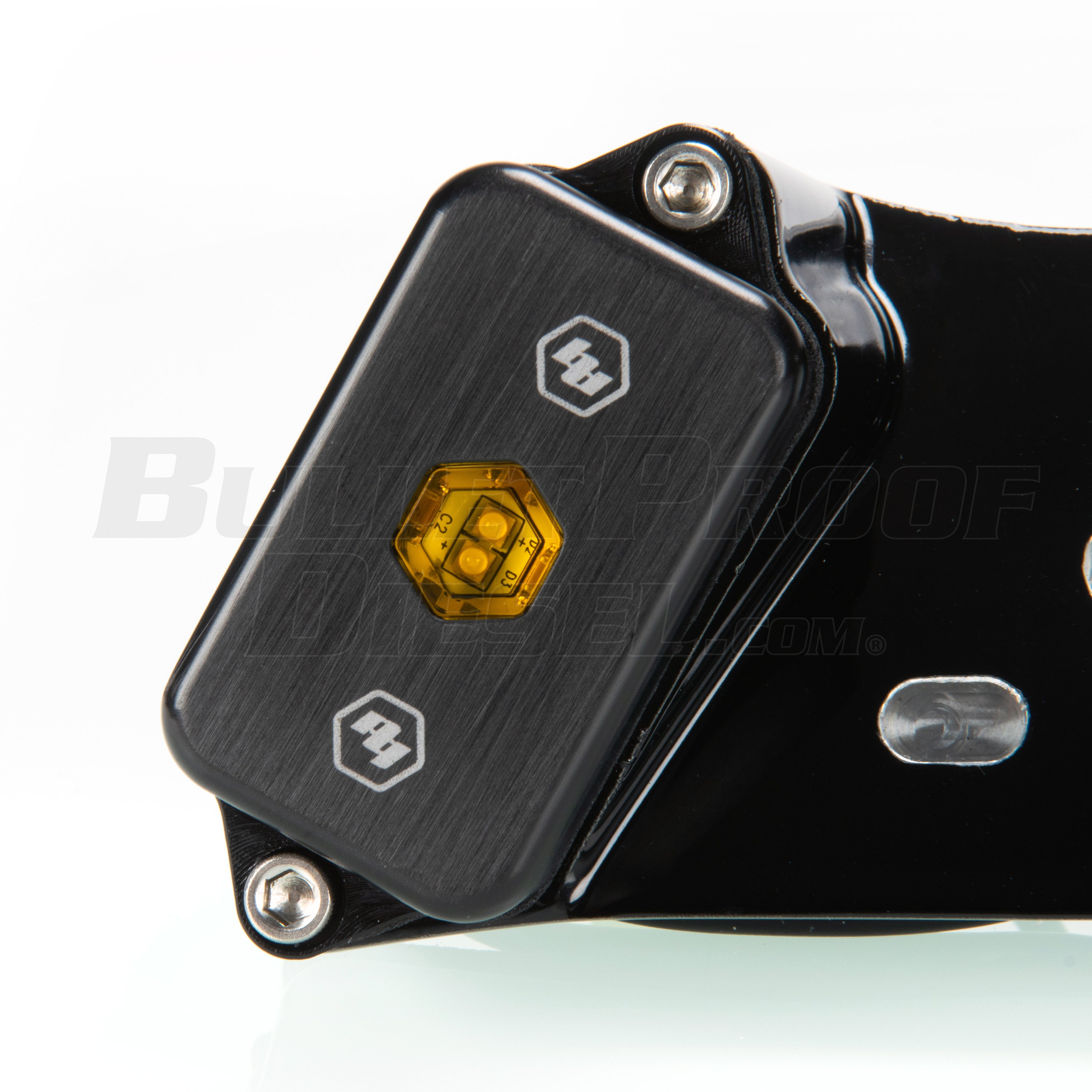 Third Brake Light Antenna Mount - With Baja Designs LEDs - 2019 - 2025 Ford Ranger