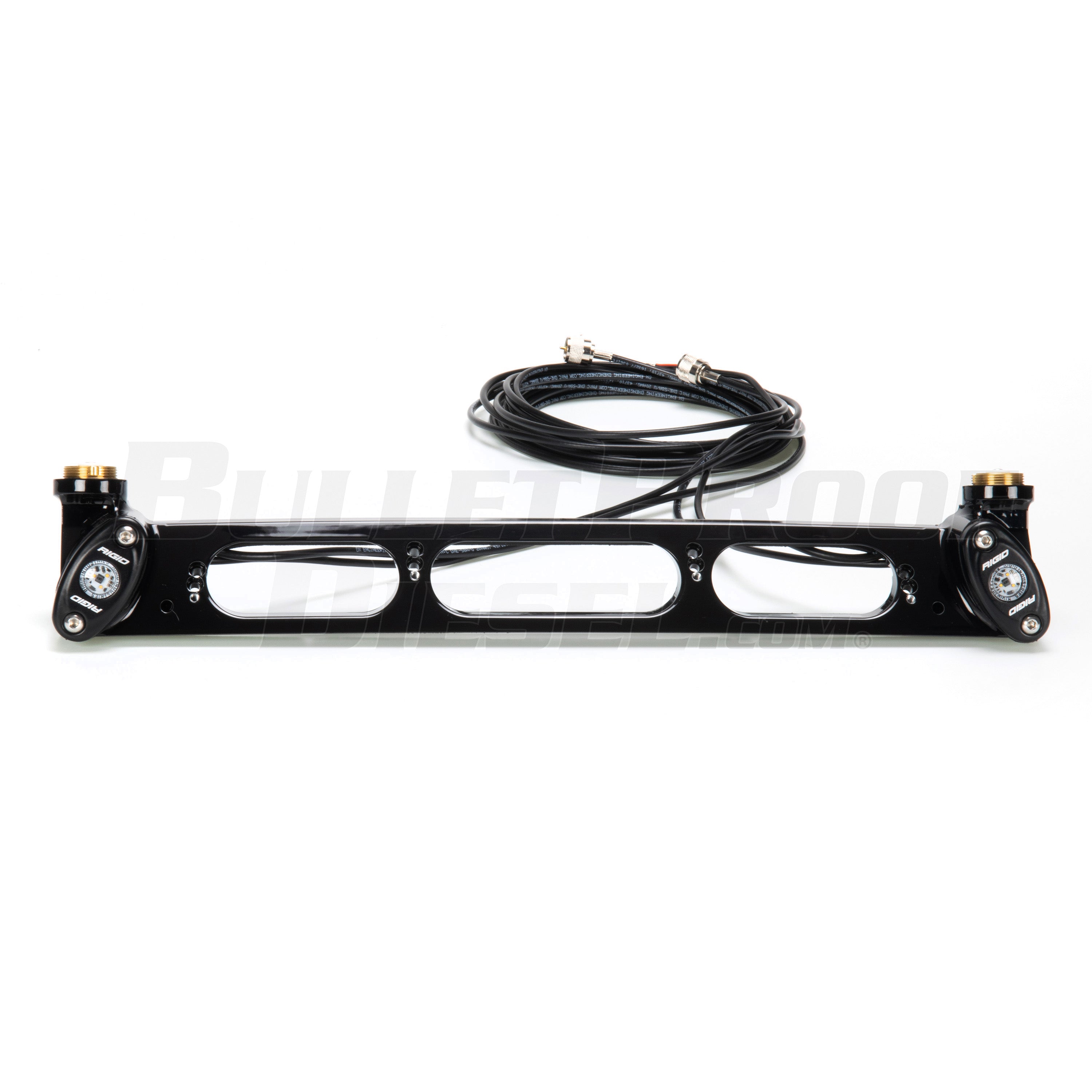 Third Brake Light DUAL Antenna Mount - With Rigid LEDs - 2017 - 2025 Ford Raptor