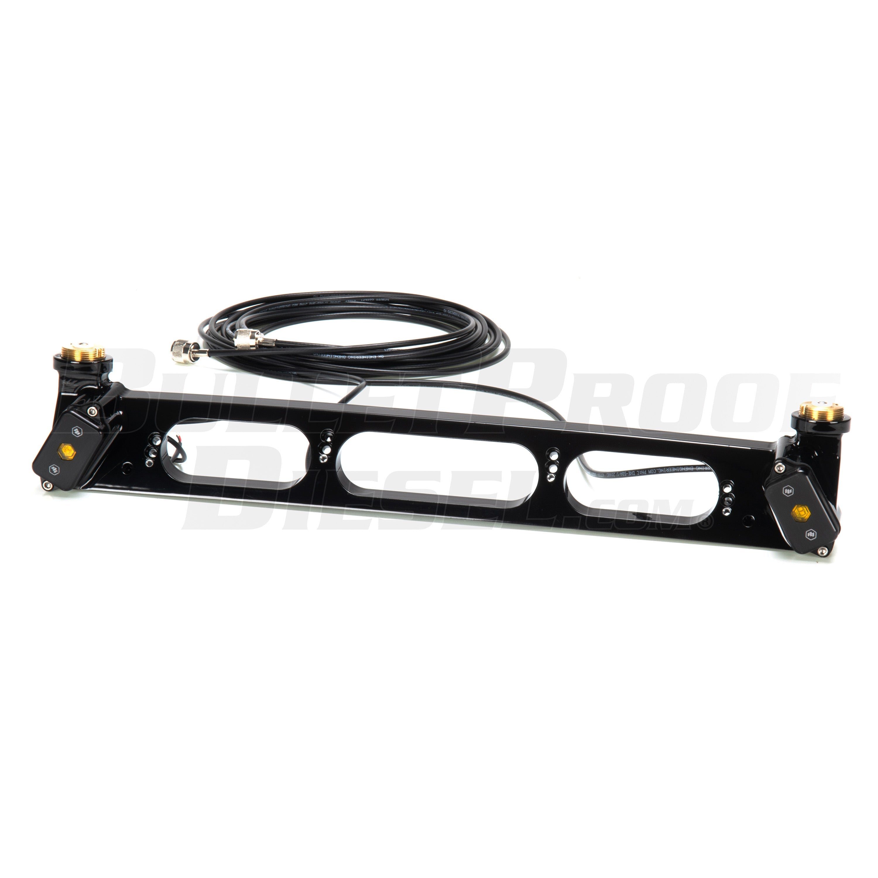 Third Brake Light Dual Antenna Mount - With Baja Designs LEDs - 2022 - 2025 Ford Maverick