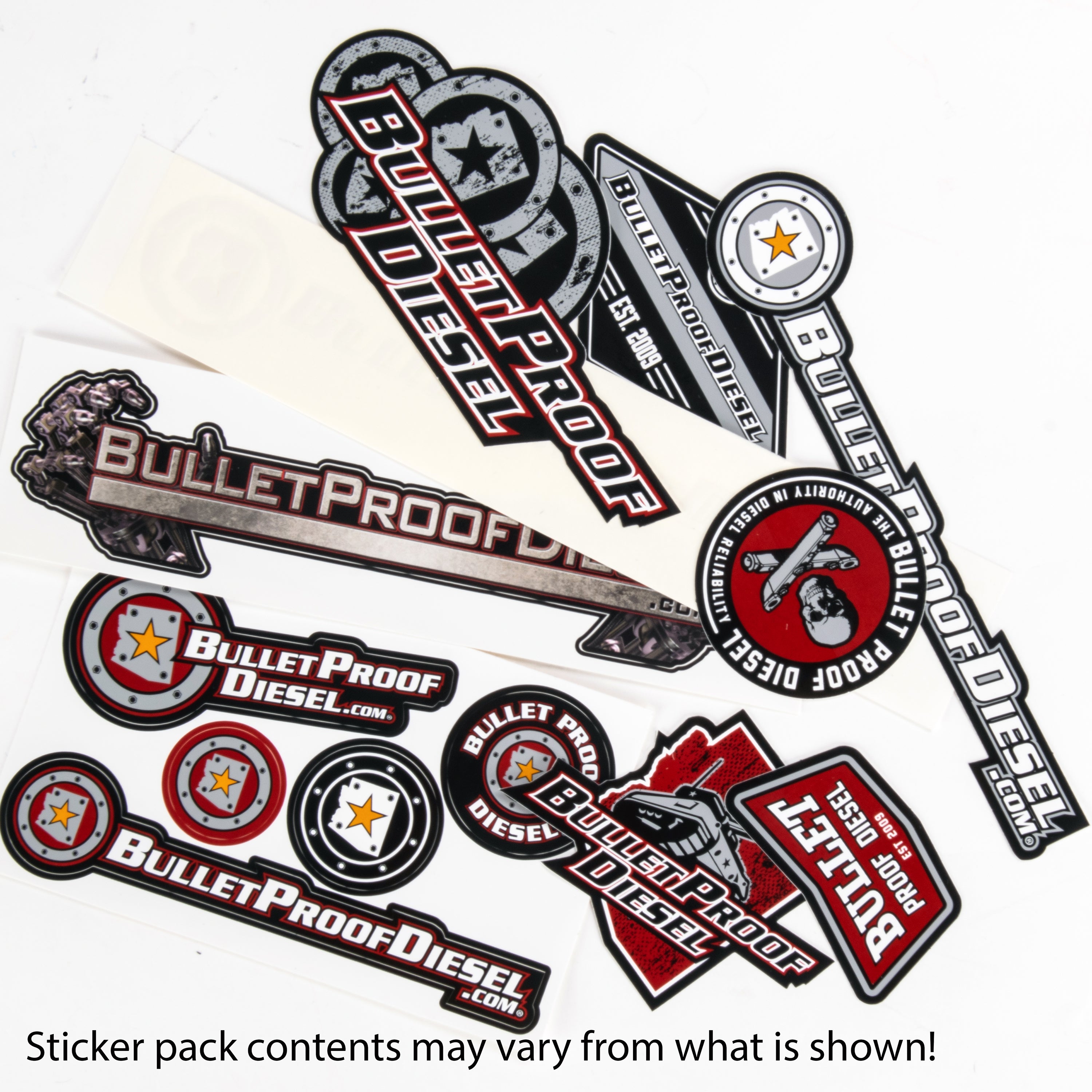 Bullet Proof Diesel Sticker Pack