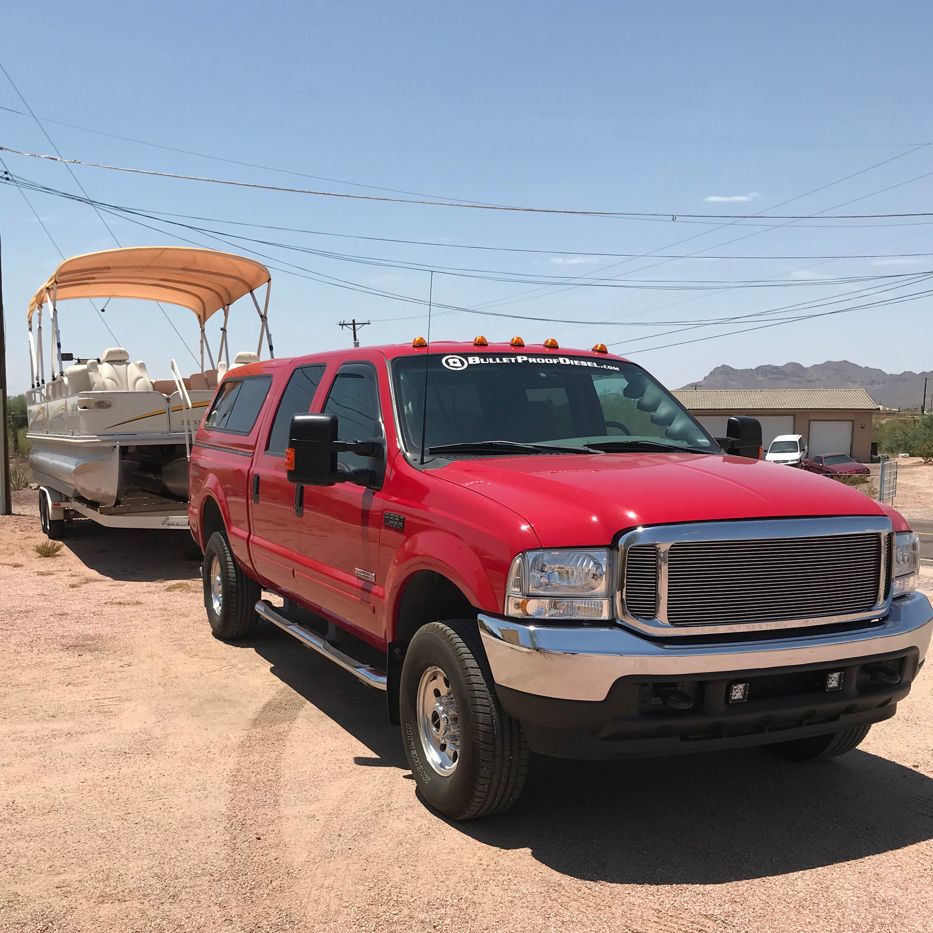 BulletProofDiesel Winshield Decal - Straight