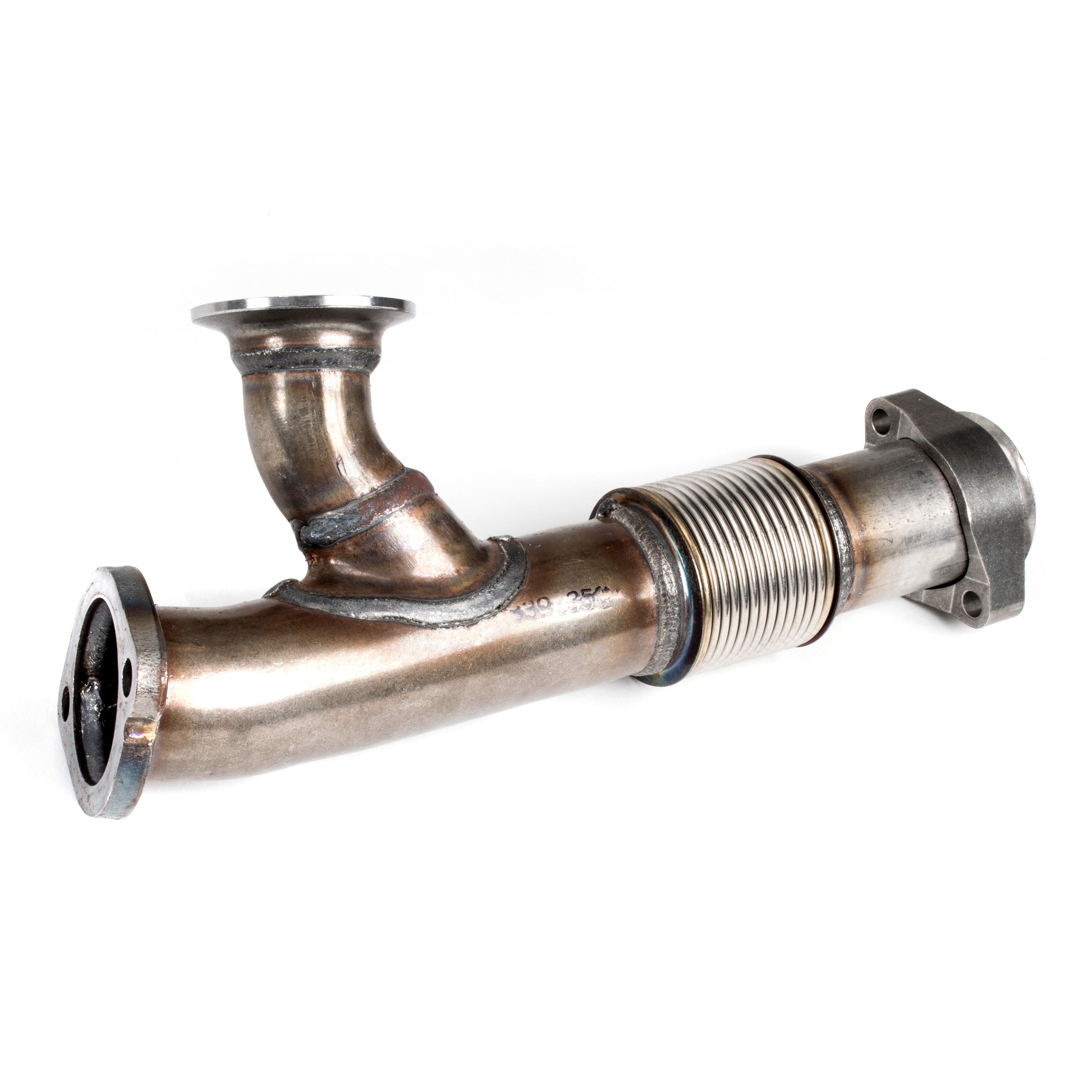 BulletProof EGR Undelete Kit, Ford 6.0L Diesel, Round EGR Cooler with EGR Valve