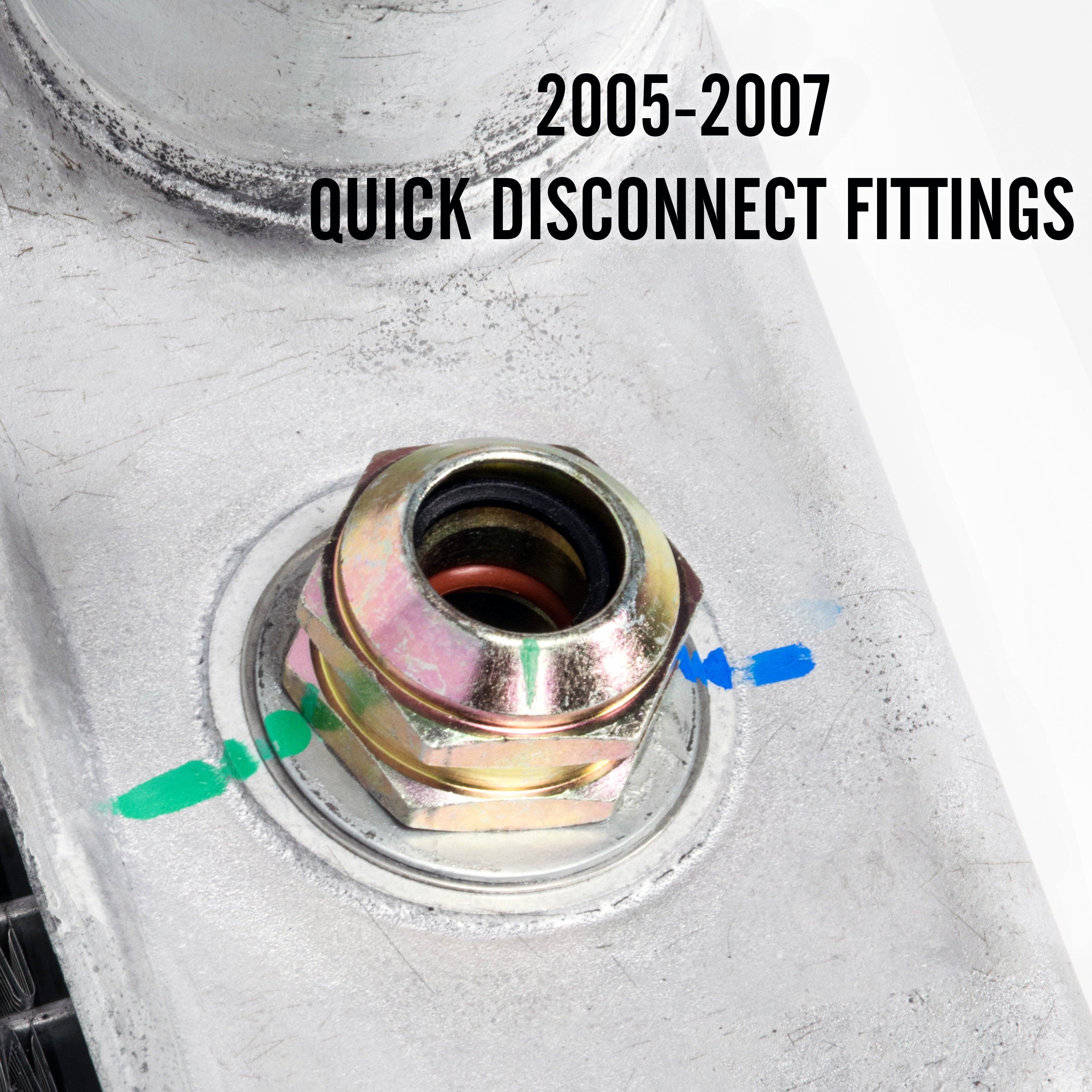 Aluminum Radiator and Intercooler Package, 2005-2007, Ford 6.0L F-Series