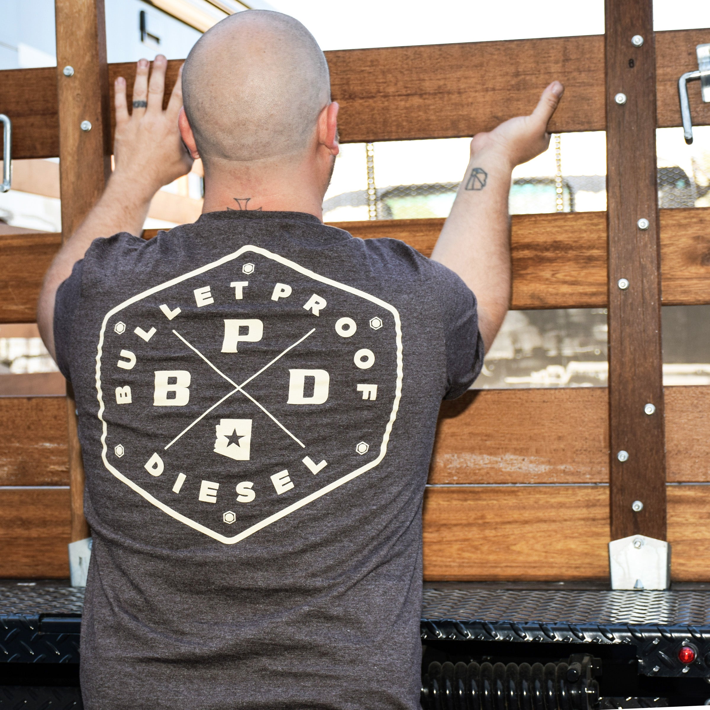 Bullet Proof Diesel T-Shirt - Hexagon