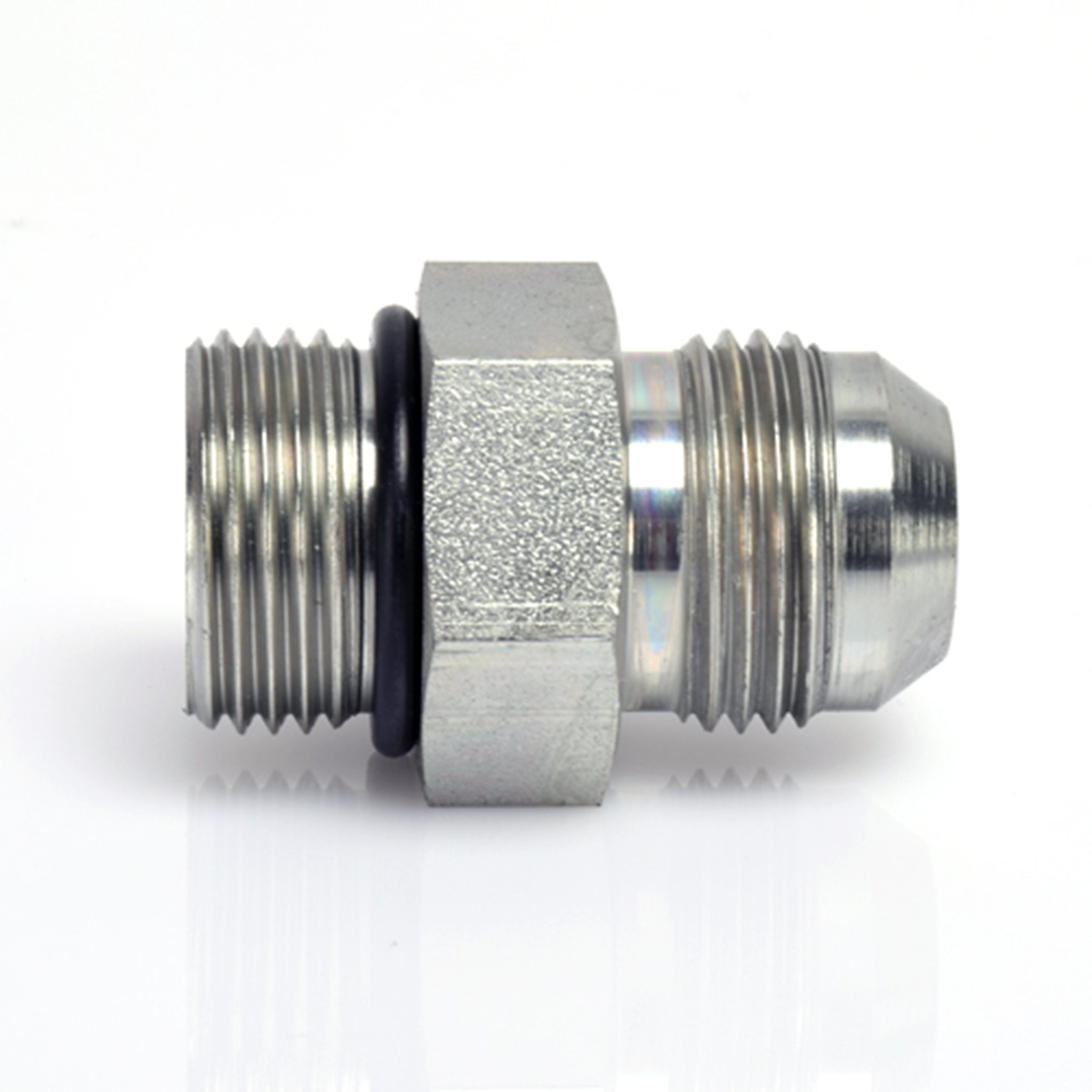 Fitting, Steel, #12 ORB to #12 JIC, Ported