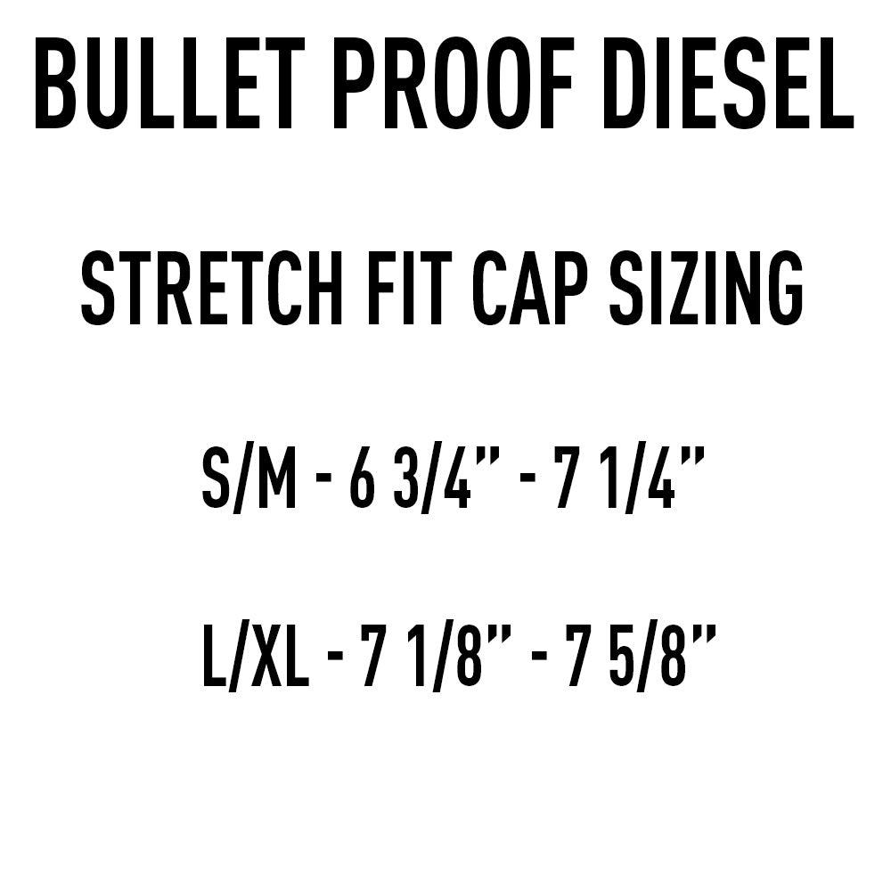 BulletProofDiesel Stretch Fit Hat - Diamond Patch