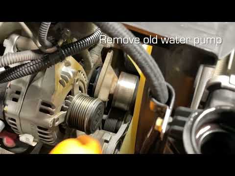 6.7 Cummins water pump video