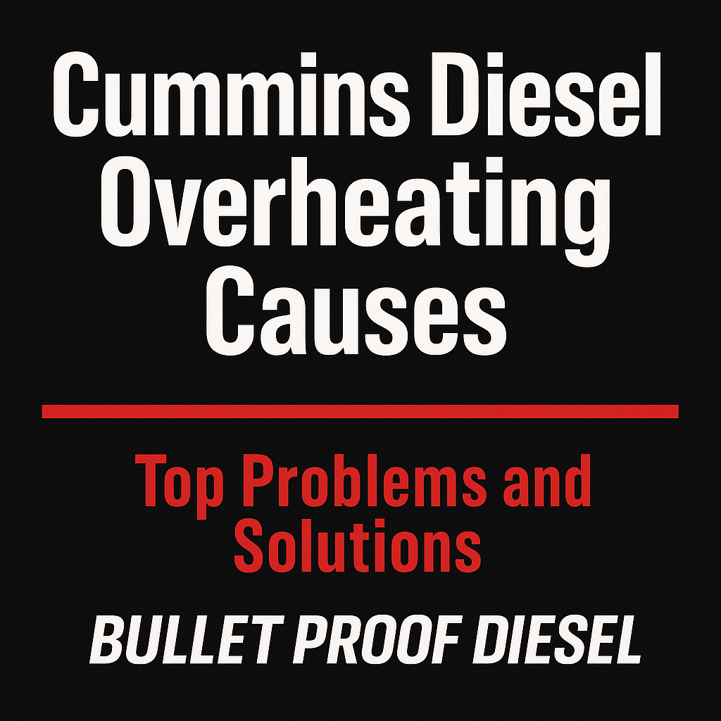 Cummins Diesel Overheating Causes