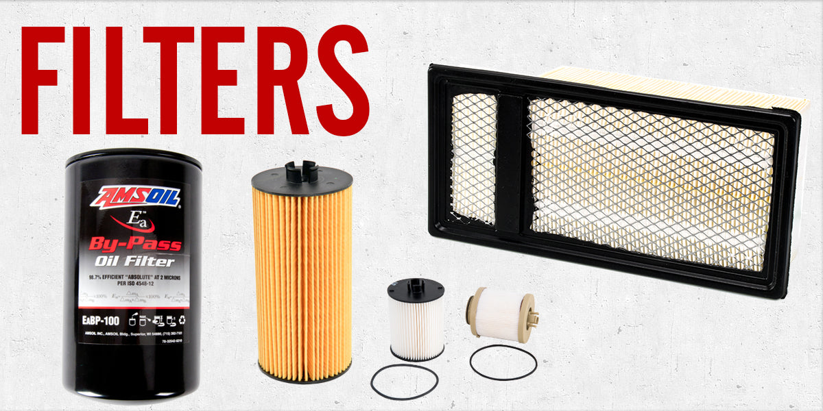 Find your air, oil, and fuel filters here