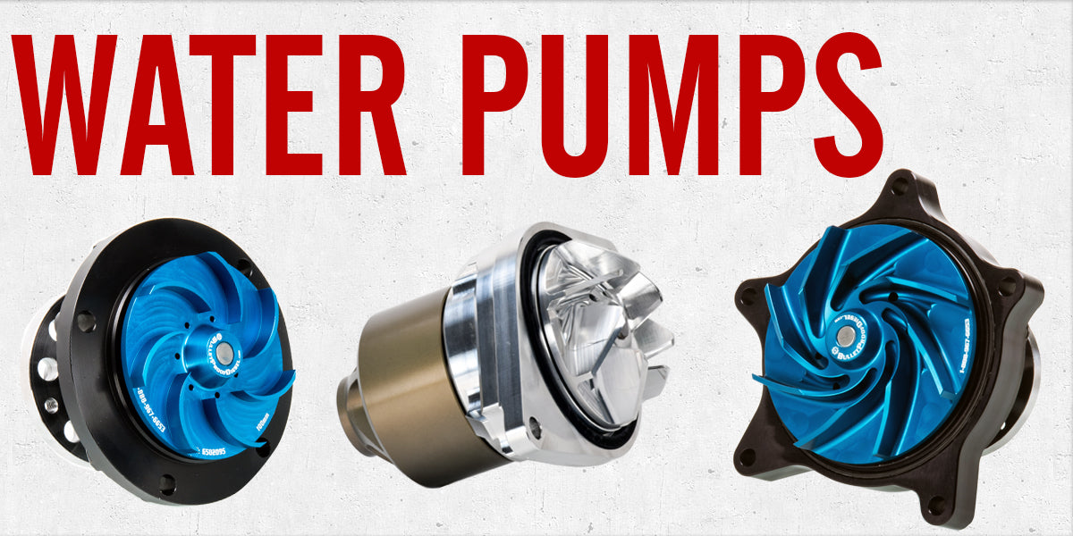 Direct fit billet water pumps for Cummins and Ford Power Stroke Diesels