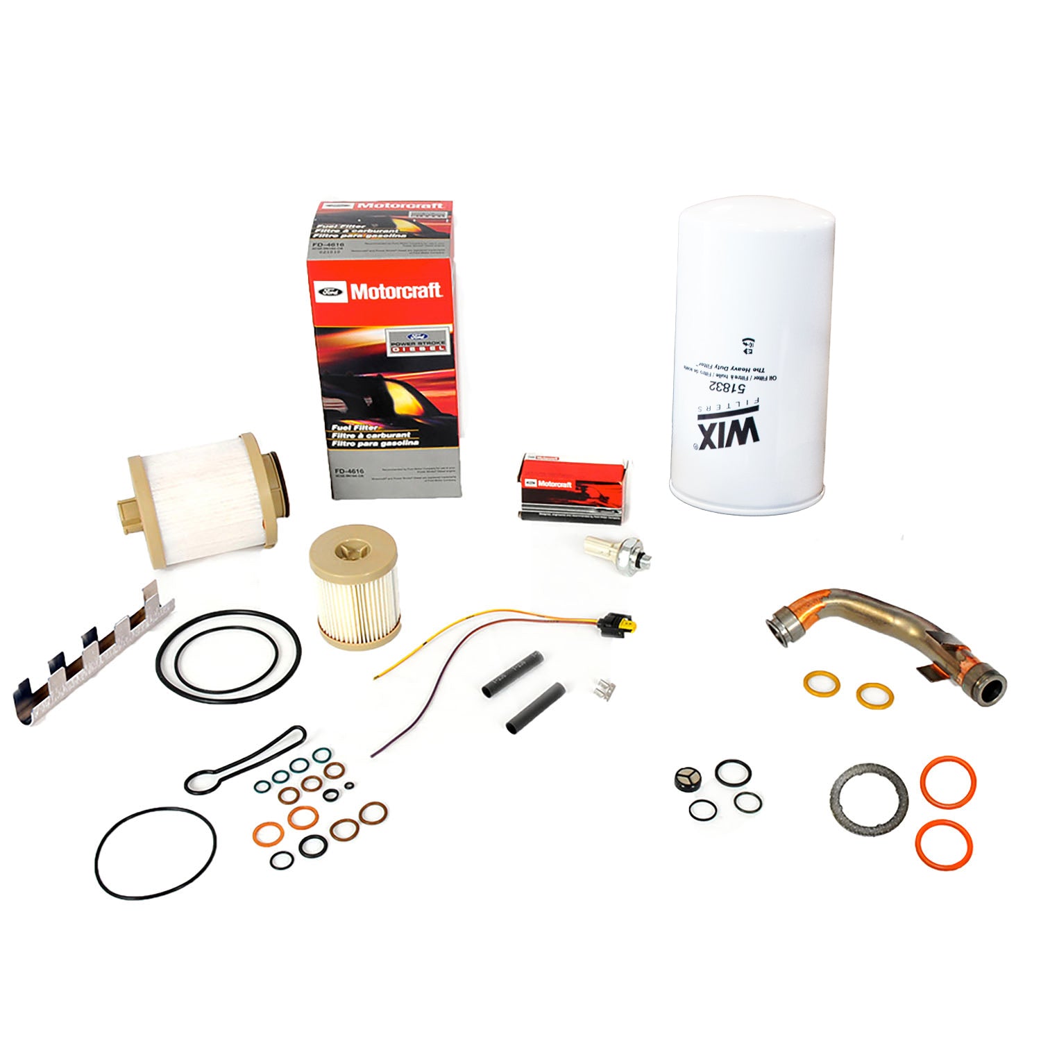 2003-2004 6.0L F-Series, Professional Package - BPD Oil System