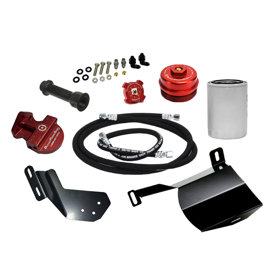 Bypass Oil Filter Assembly, Ford 6.0L Diesel, 2003 and 2004 F-Series