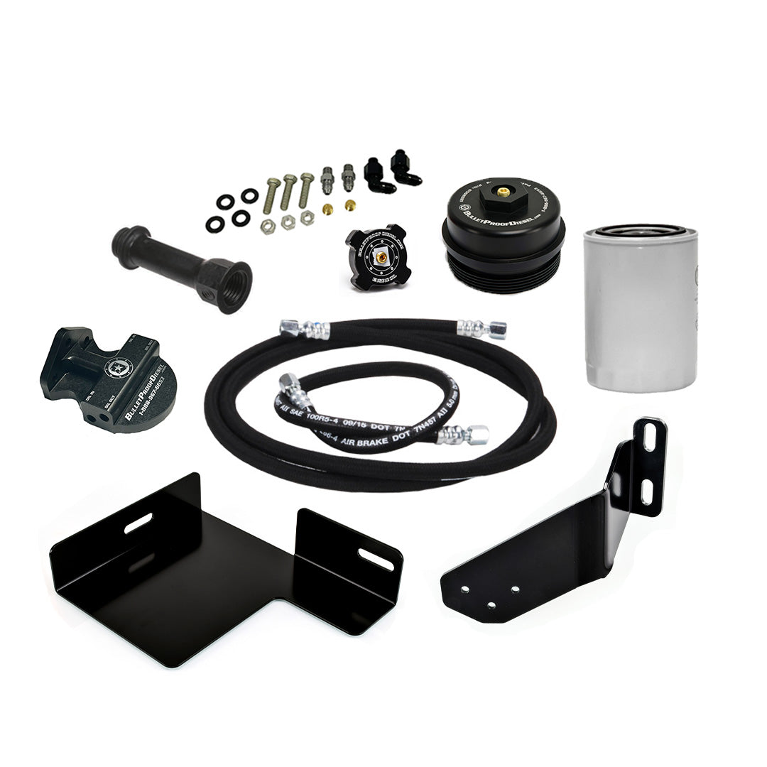 Bypass Oil Filter Assembly, Ford 6.0L Diesel, 2005, 2006, and 2007 F-Series
