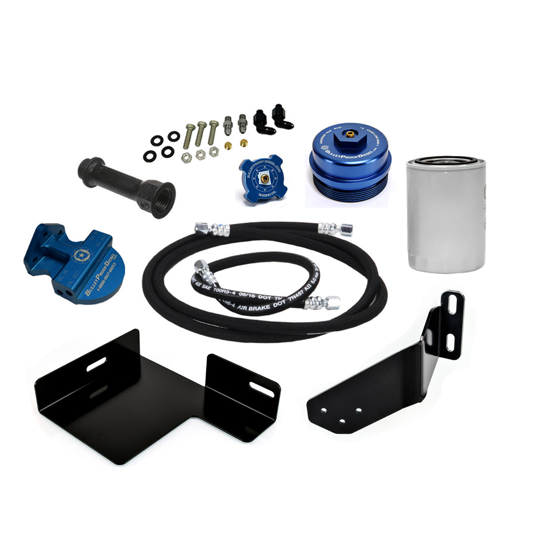 Bypass Oil Filter Assembly, Ford 6.0L Diesel, 2005, 2006, and 2007 F-Series