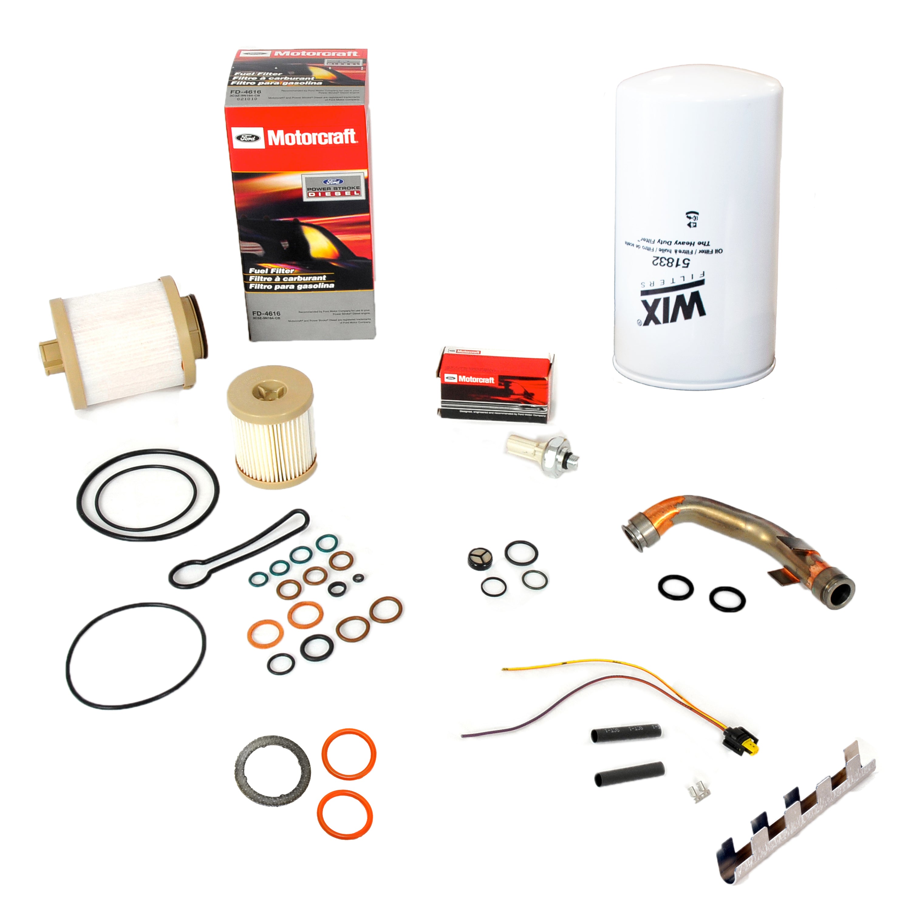 2003-2004 6.0L Van, E-Series, Professional Package - BPD Oil System