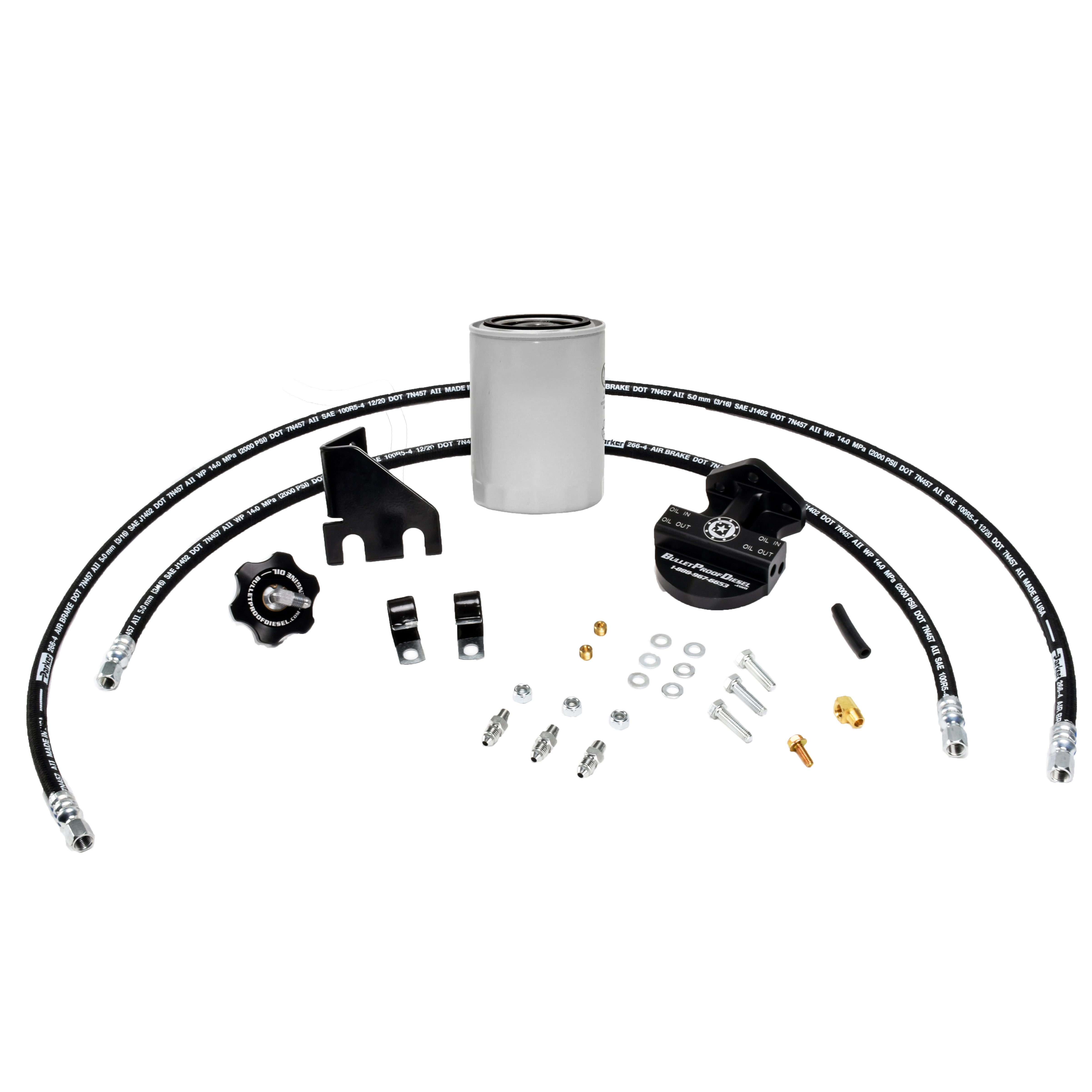 Bypass Oil Filter Assembly, 2010-2018 RAM 6.7L