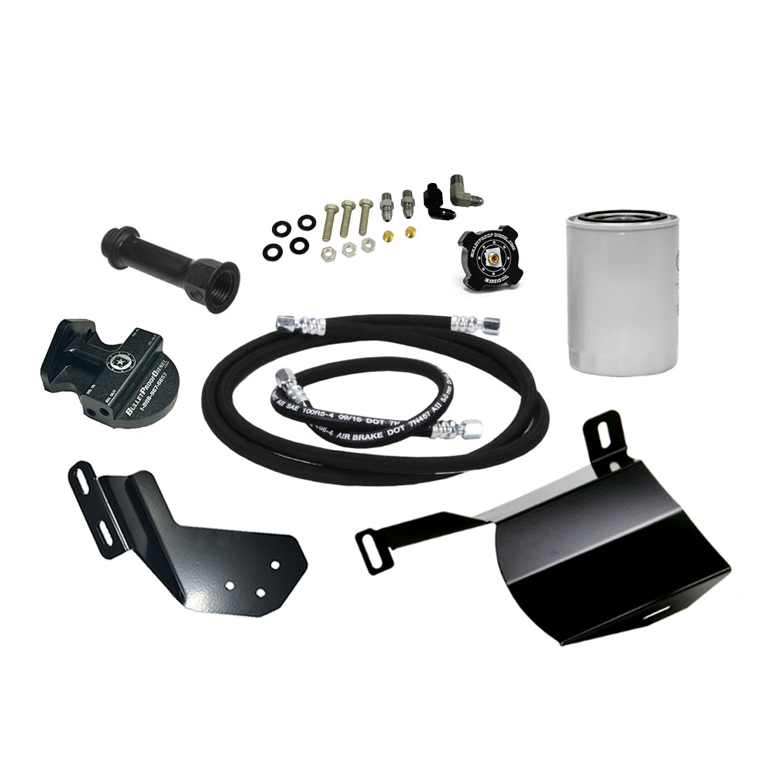 Bypass Oil Filter Assembly, Ford 6.0L Diesel, 2003 and 2004 F-Series