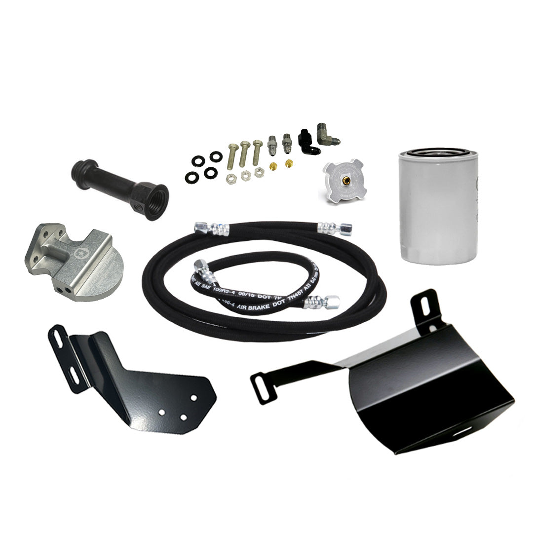 Bypass Oil Filter Assembly, Ford 6.0L Diesel, 2003 and 2004 F-Series