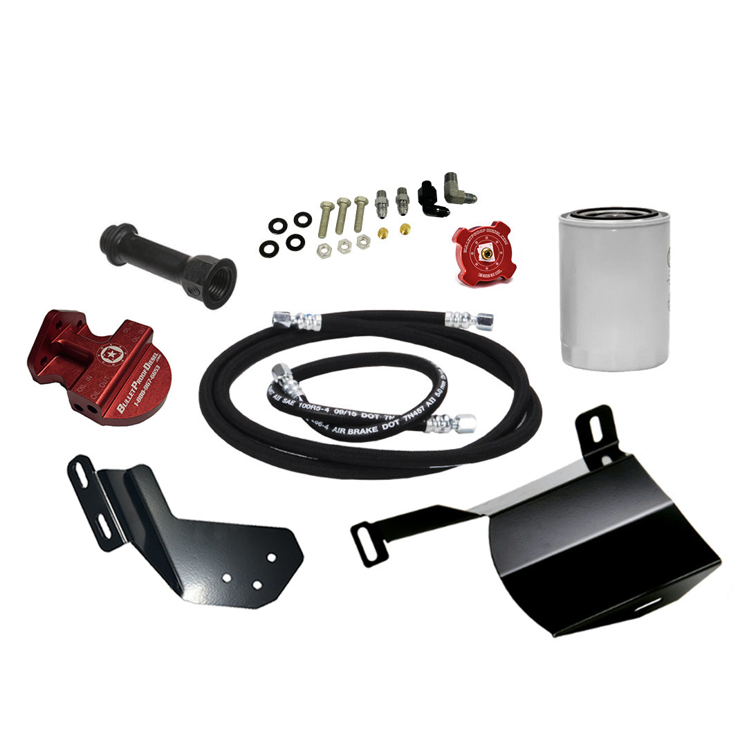 Bypass Oil Filter Assembly, Ford 6.0L Diesel, 2003 and 2004 F-Series