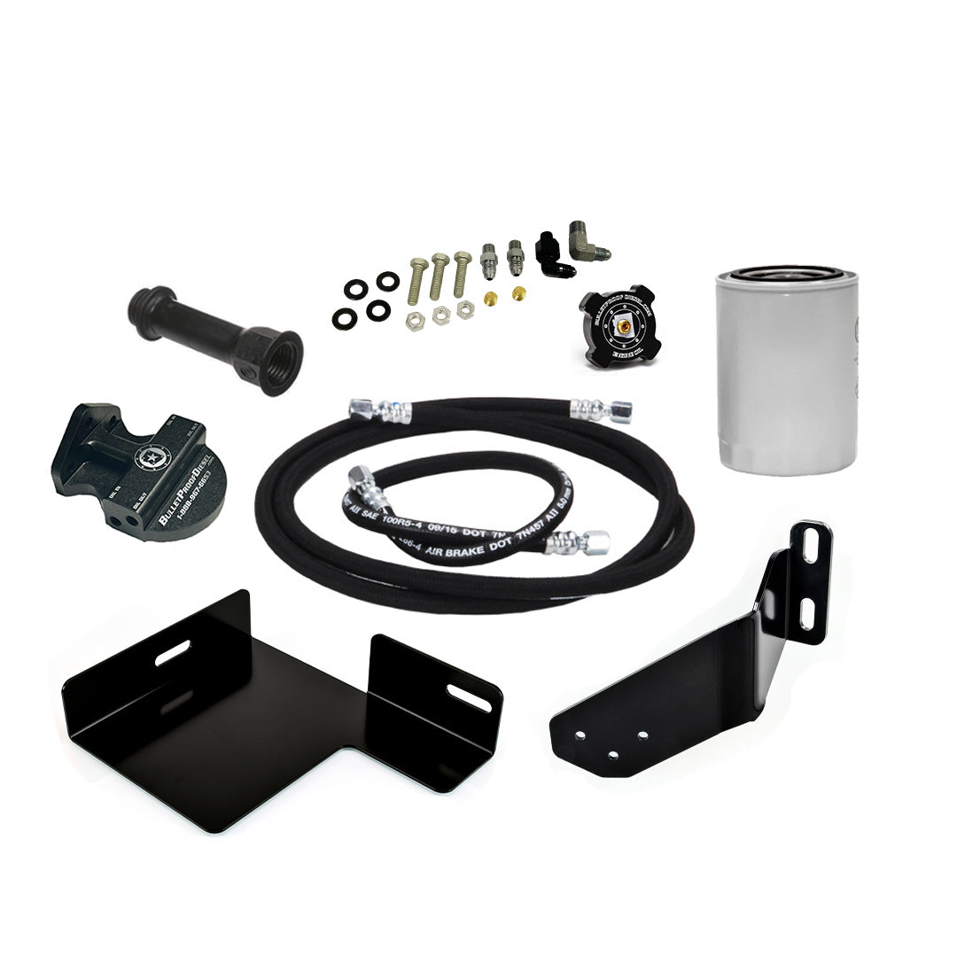 Bypass Oil Filter Assembly, Ford 6.0L Diesel, 2005, 2006, and 2007 F-Series